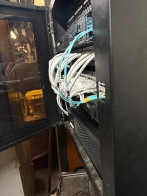 Structured cabling installation by CimaSolutions