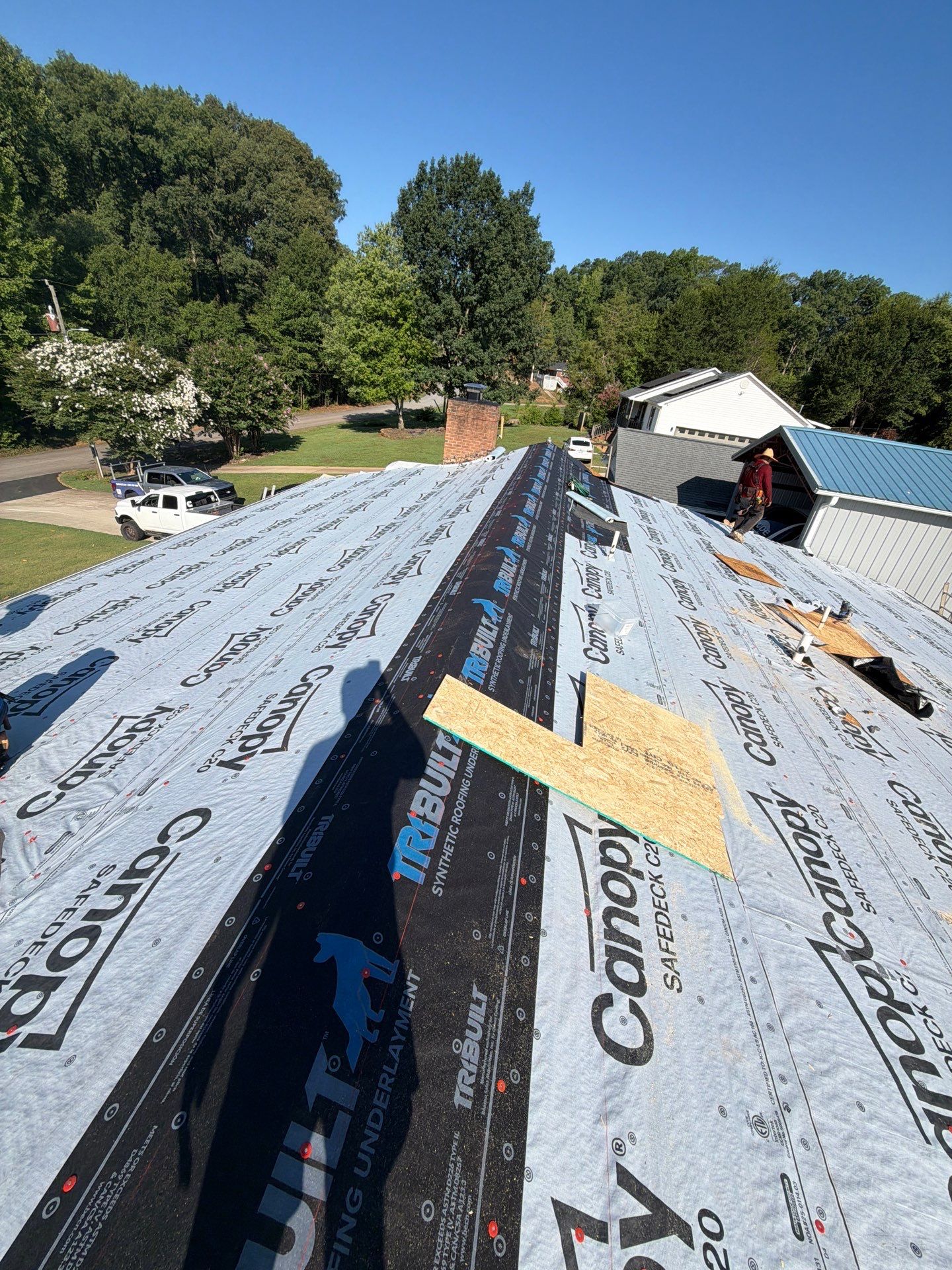 New CertainTeed Landmark Pewter Project in Greer, SC by Roofers LLC