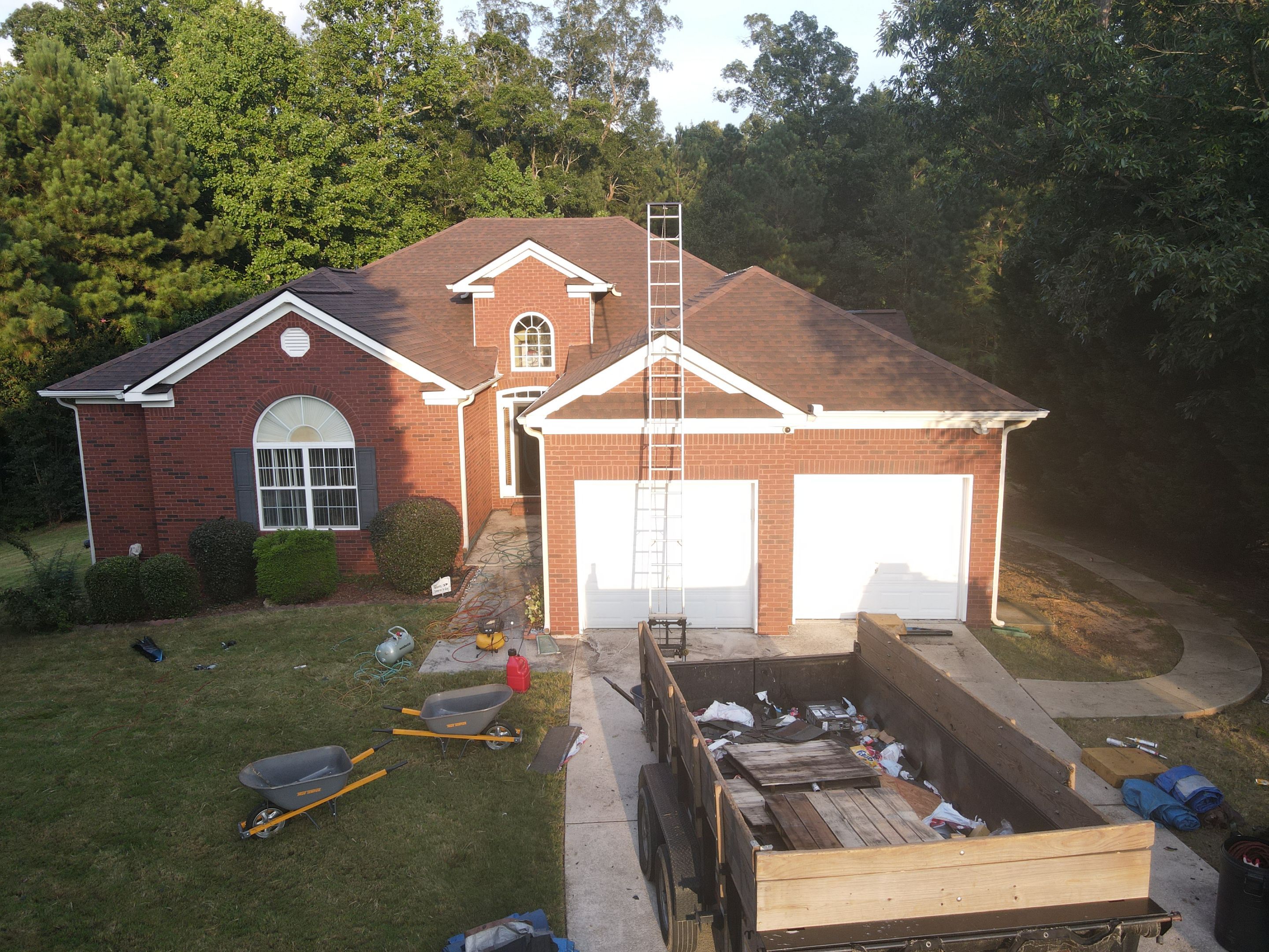 Residential Roofing Installation using GAF by Inspector Roofing and Restoration