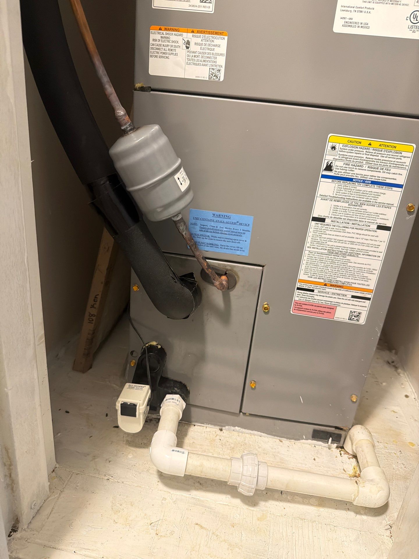 HVAC Air Handler and Evaporator Coil Replacement in Crestview by Alite Services Llc