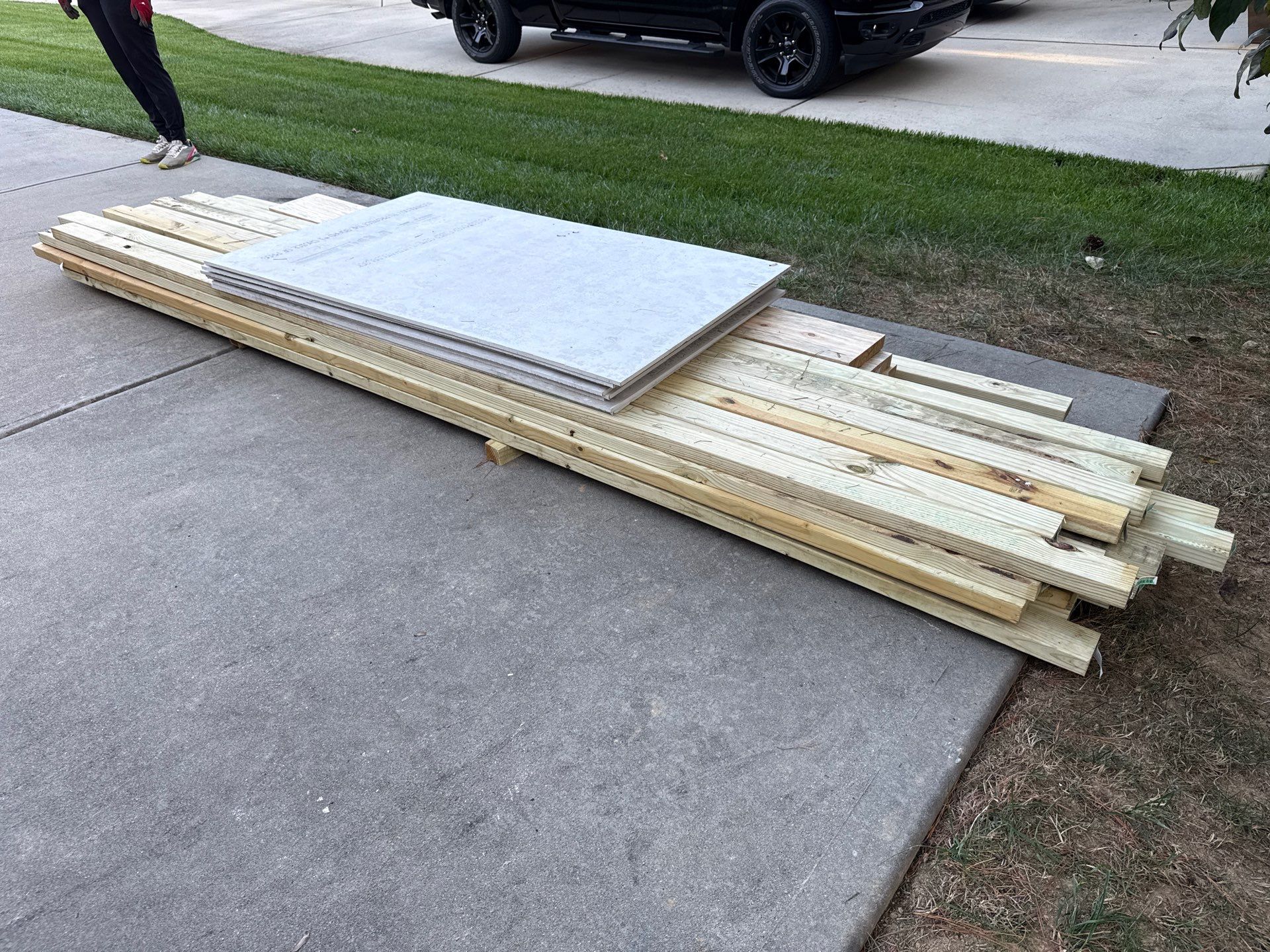 Project in Matthews by Badger Hauling