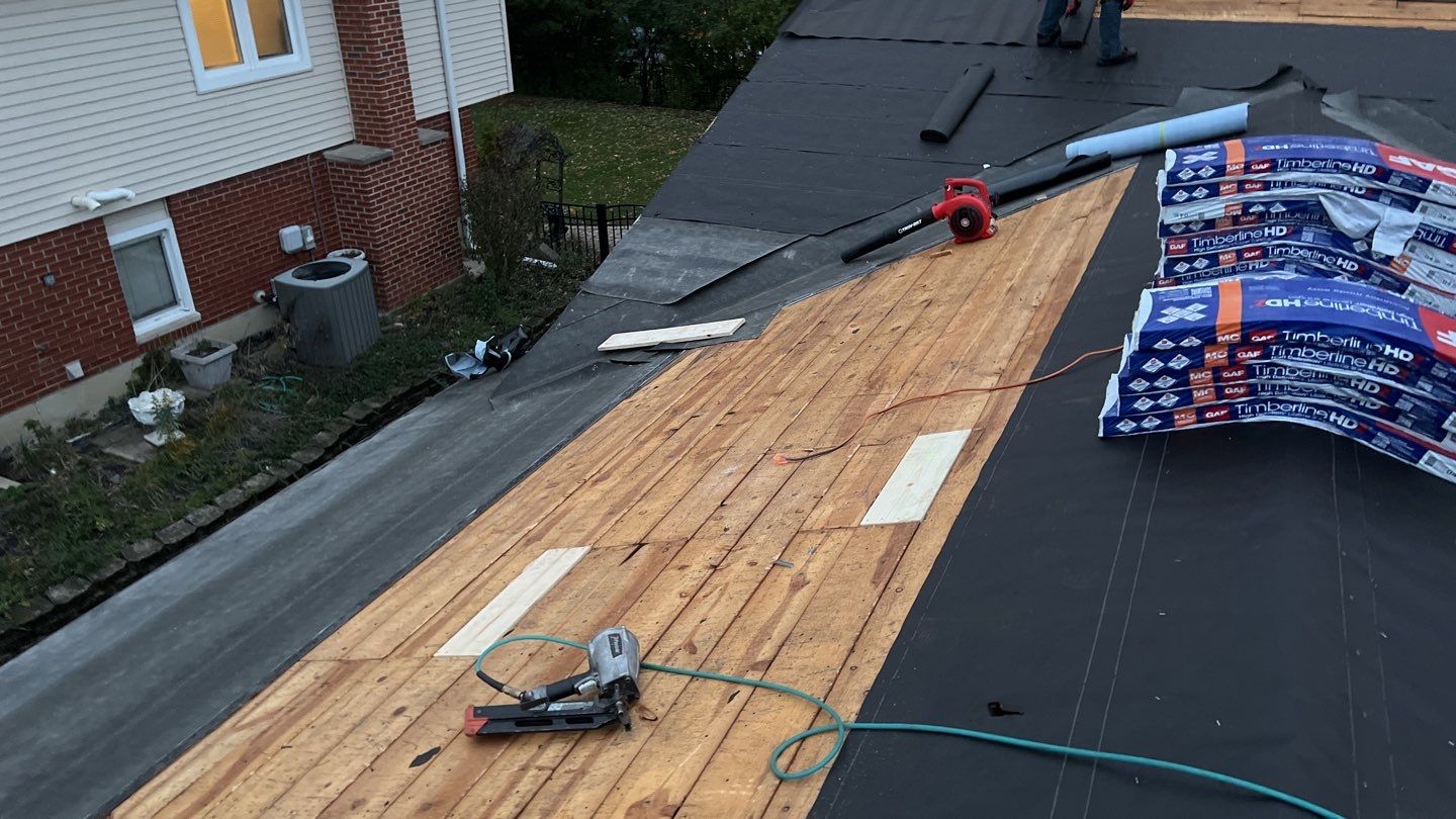 Residential Roofing Installation using GAF Timberline HDZ by Pro Home Services Inc