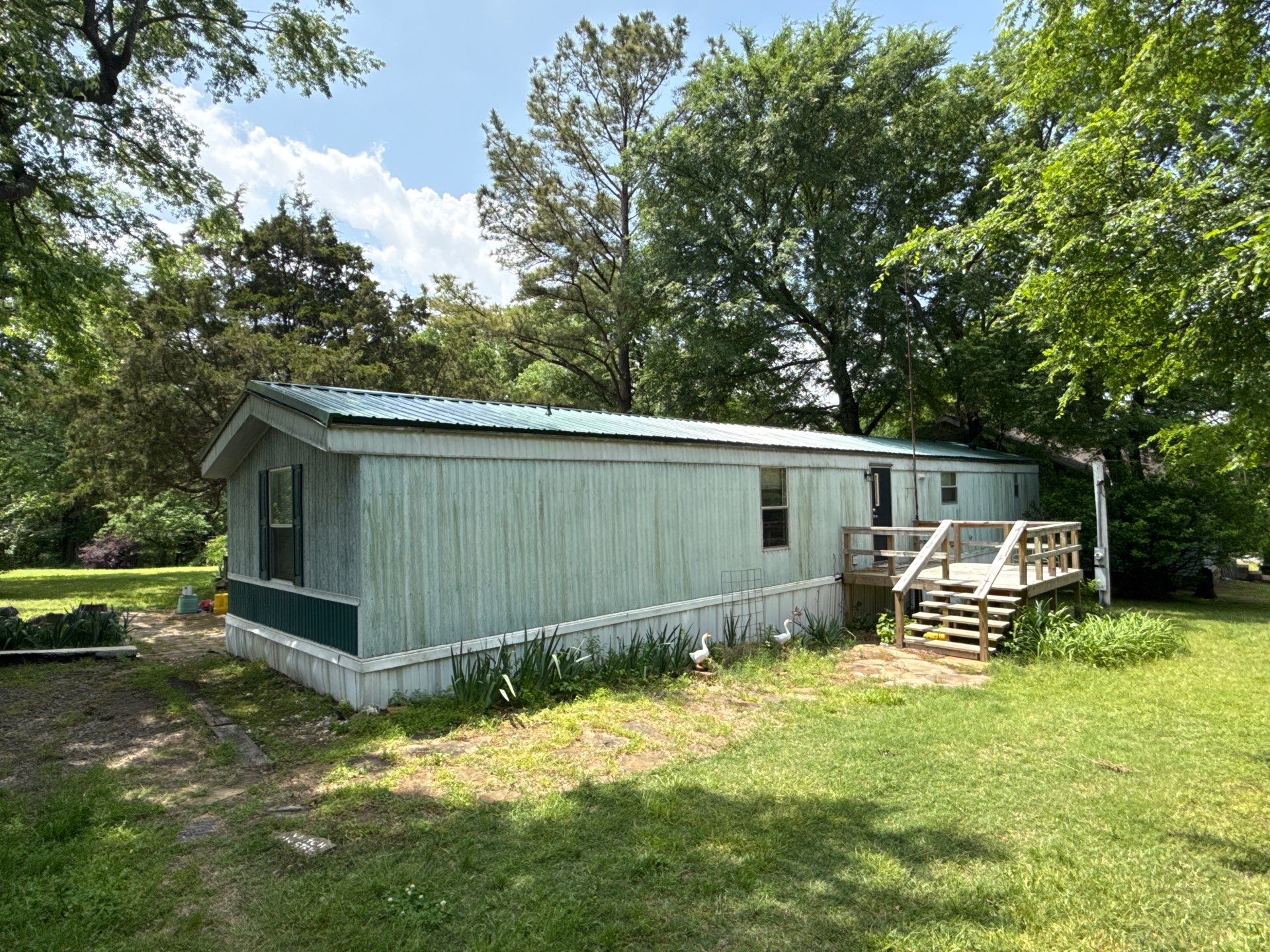 Metal roof installation by In & Out Construction & Remodeling, LLC
