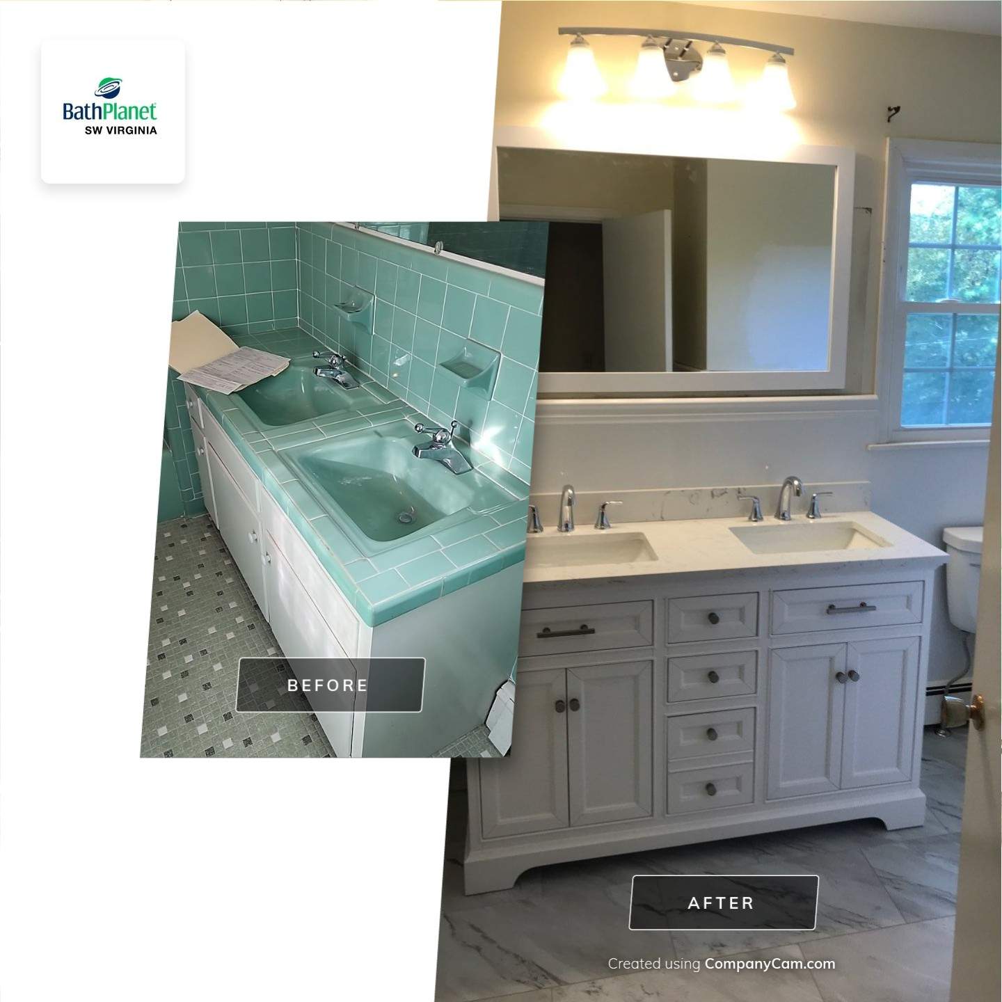 Minty to Classic by BathPlanet SW Virginia