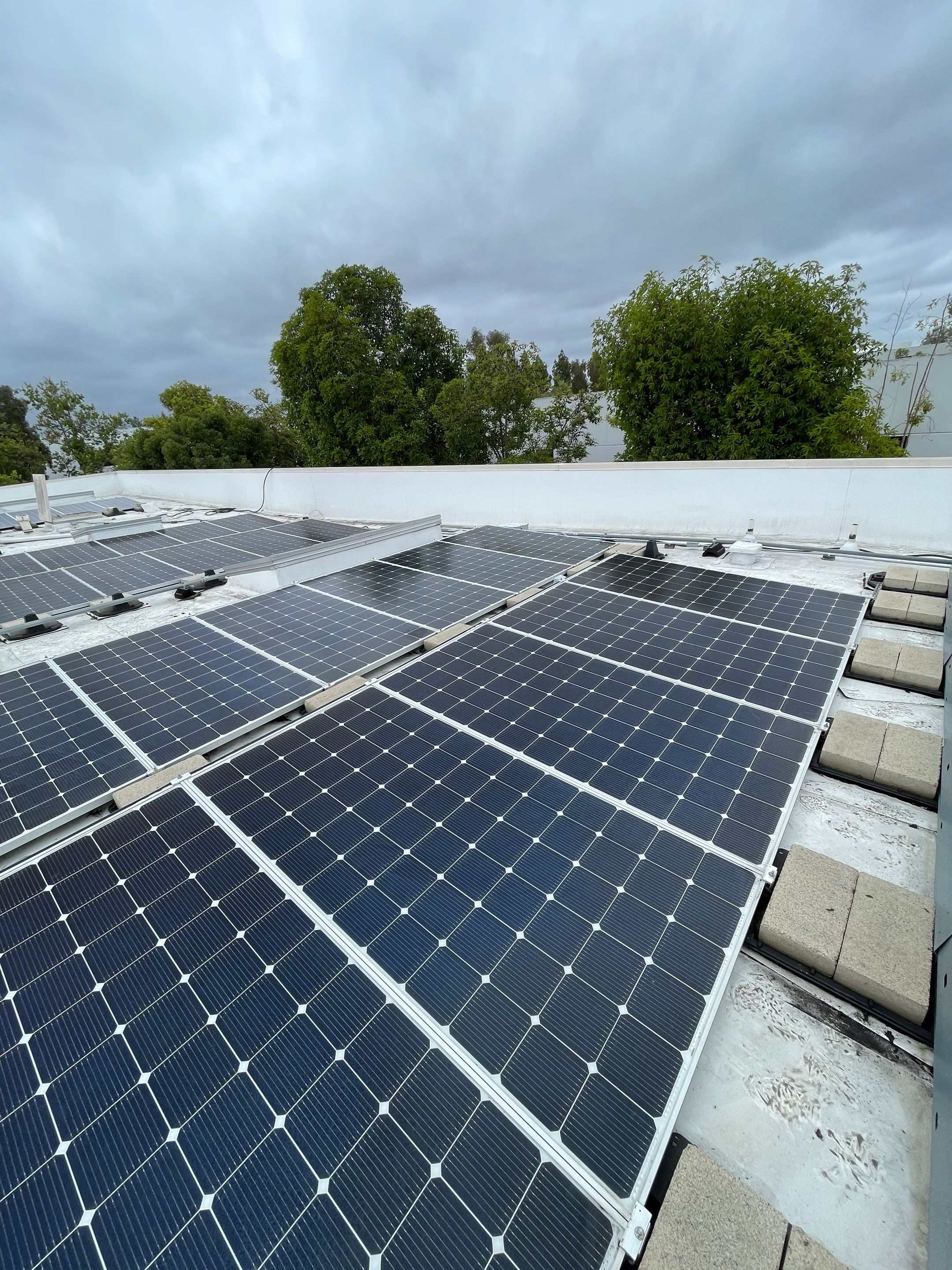 Commercial Solar Cleaning by Palm Coast Solar Cleaning