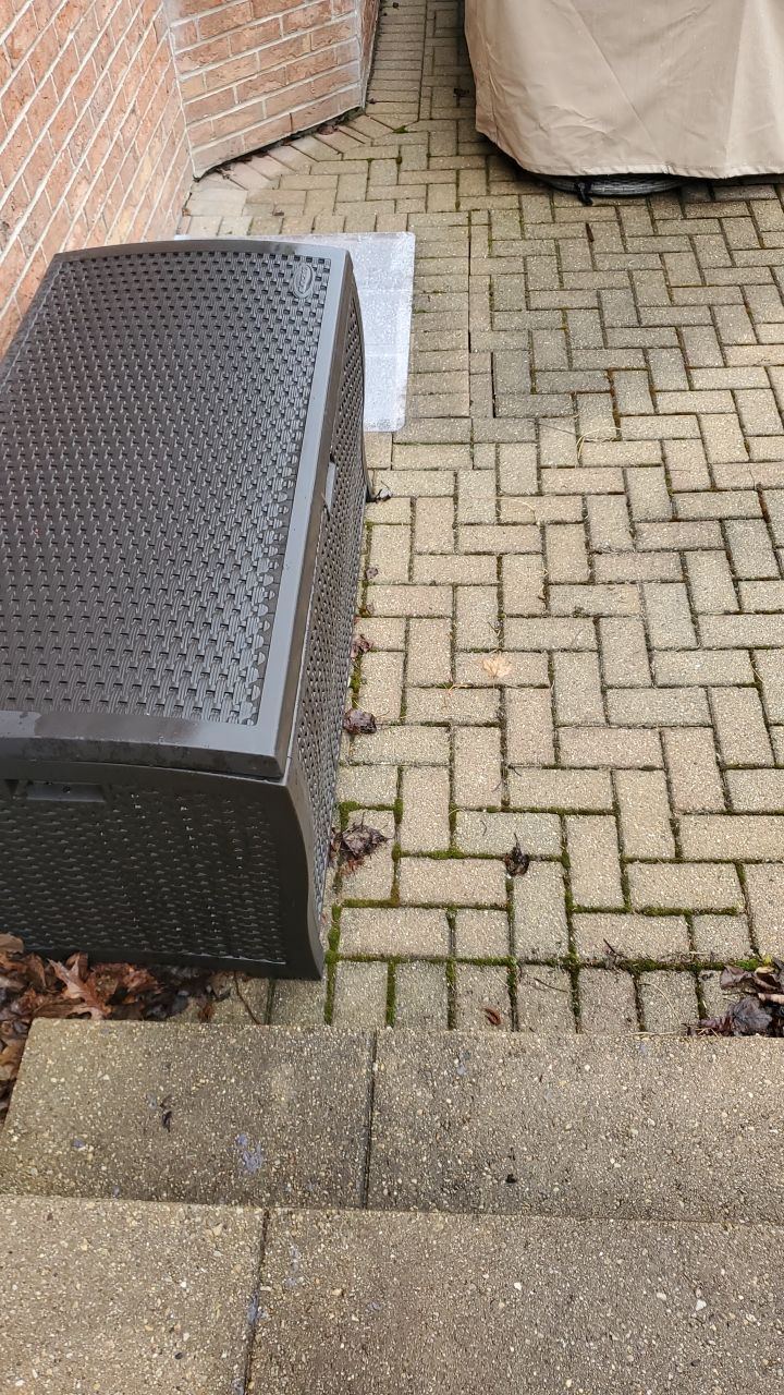 Brick paver clean, sand and seal.  using Surebond SB-1300 by Northern Power Washing LLC.