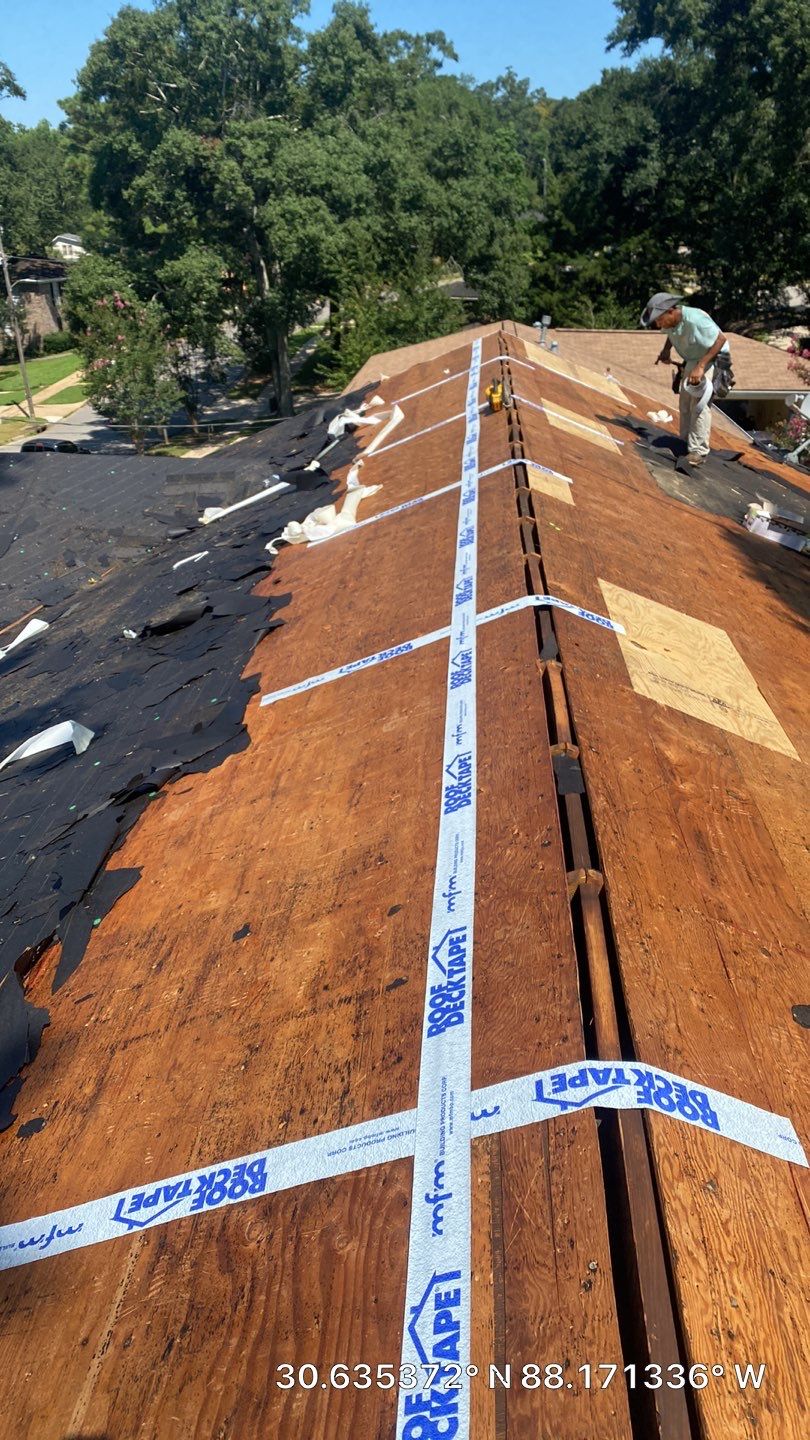 Residential Roofing Installation using Roof Replacement by American Roofing & Construction LLC