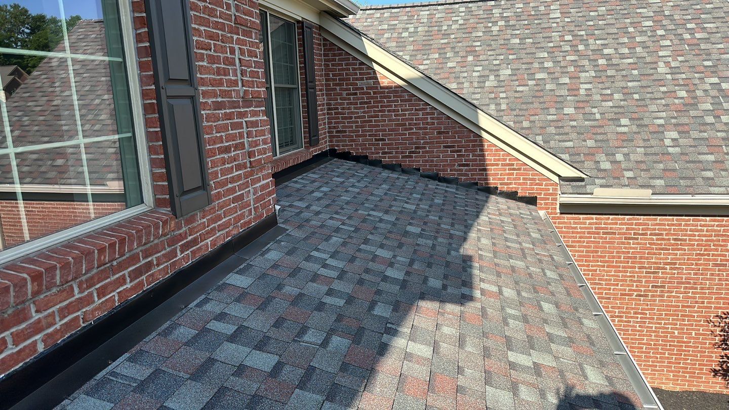 Residential Roofing Installation using Duration Series Shingles - Colonial Slate by RoofX 