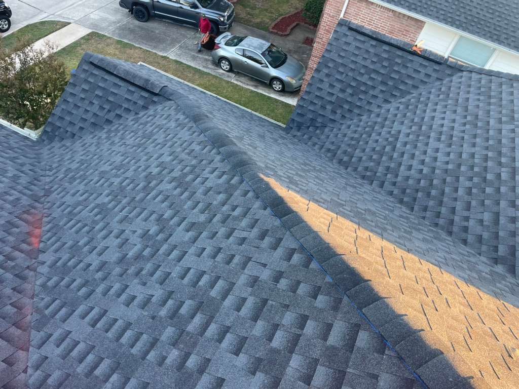 Residential Roof Replacement using GAF HDZ - Charcoal shingles by Elite Roofing LLC