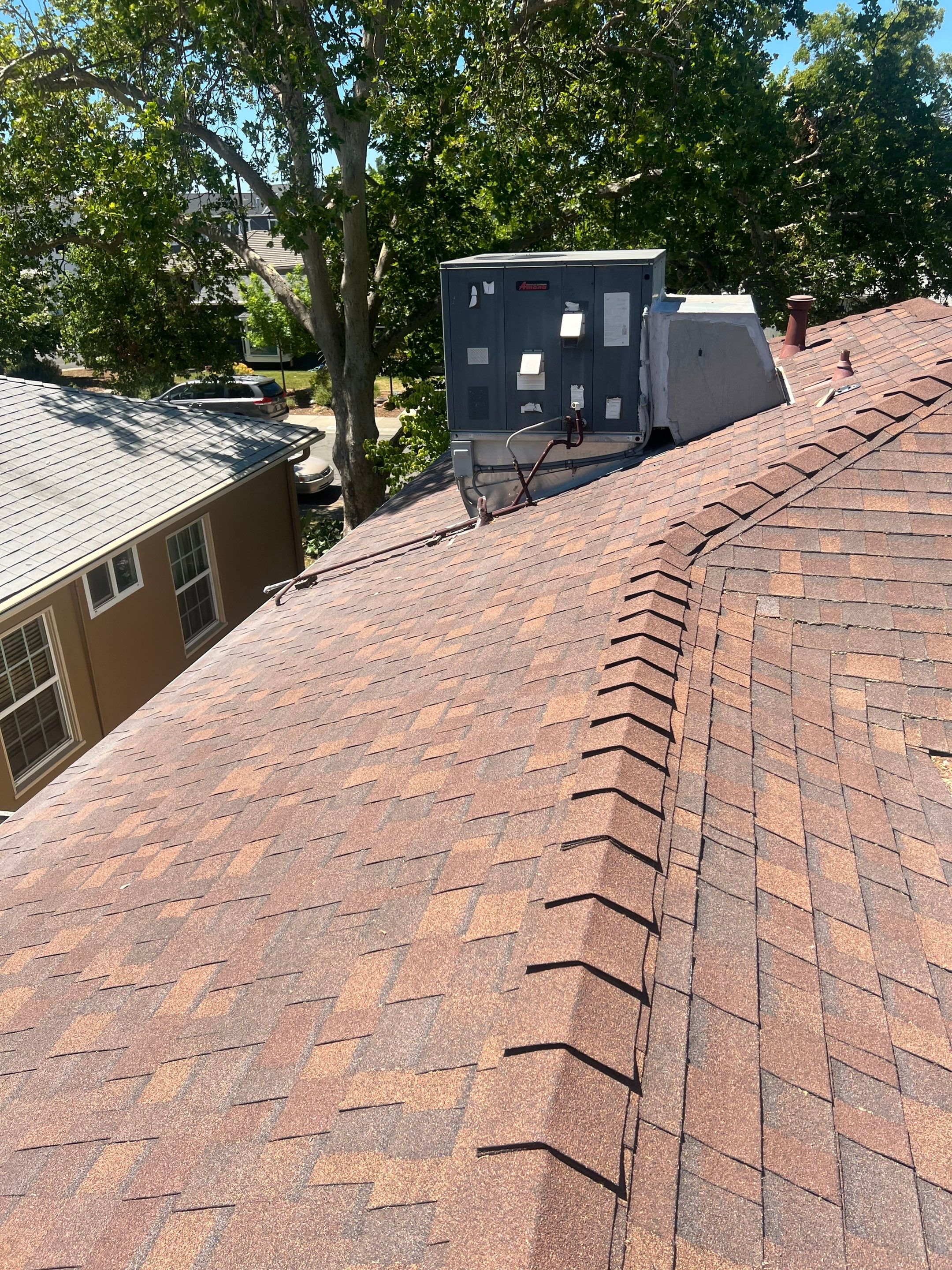 Residential Roofing Installation using Owens Corning Roofing Shingles by Byers Enterprises 