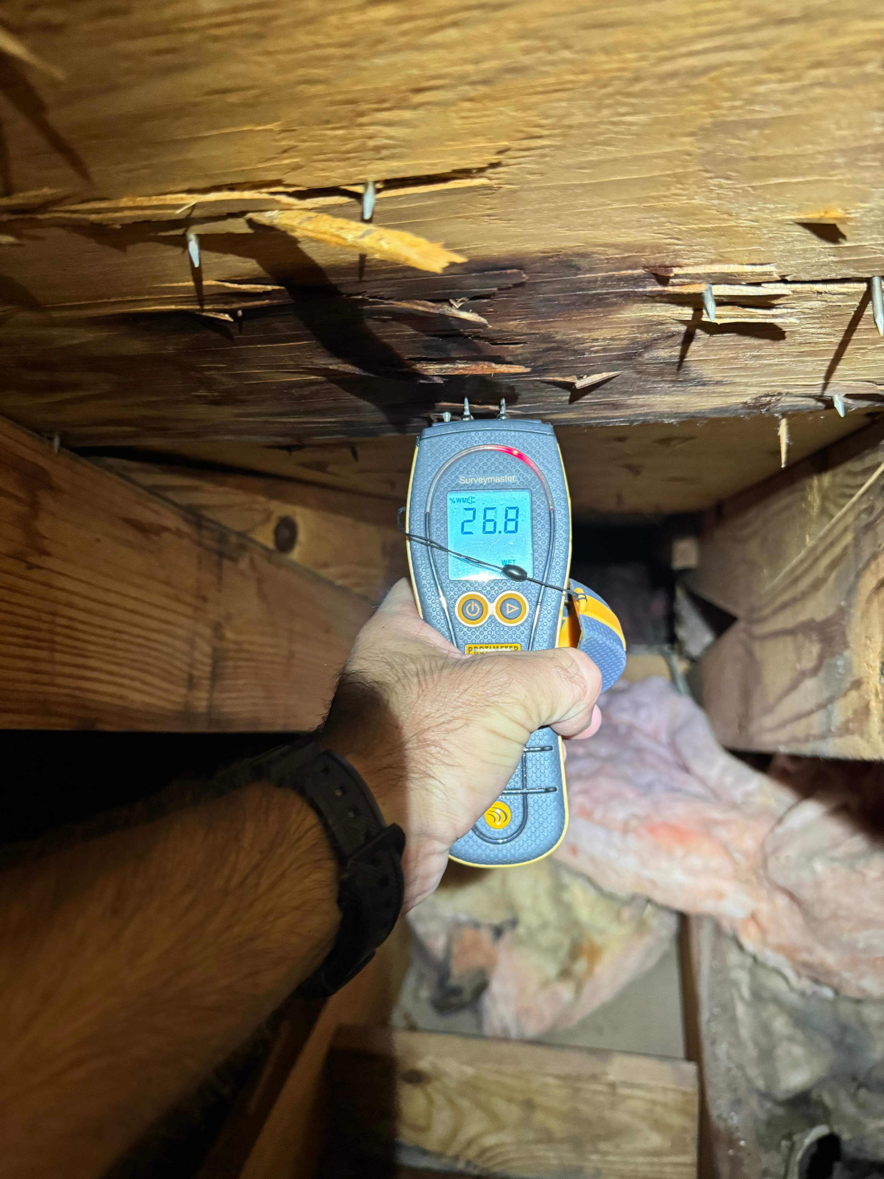 Rainstorm Roof Leak by Home Disaster Medics