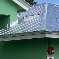 26ga 5V Crimp Mill Finish by Total Roofing System The Metal Roof Experts
