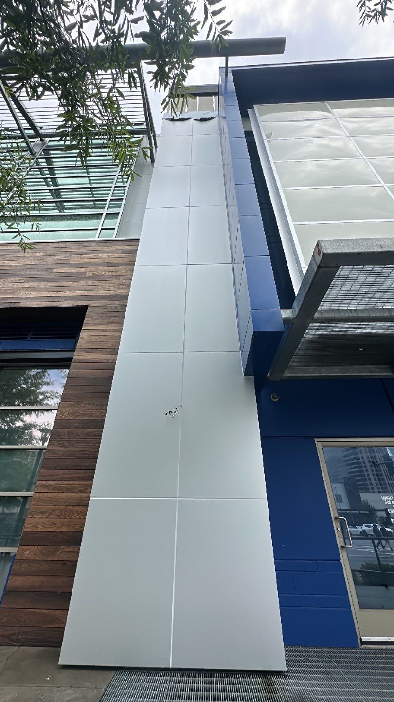 Exterior Installation using ACM Composite Panels by Infinity Metal Systems