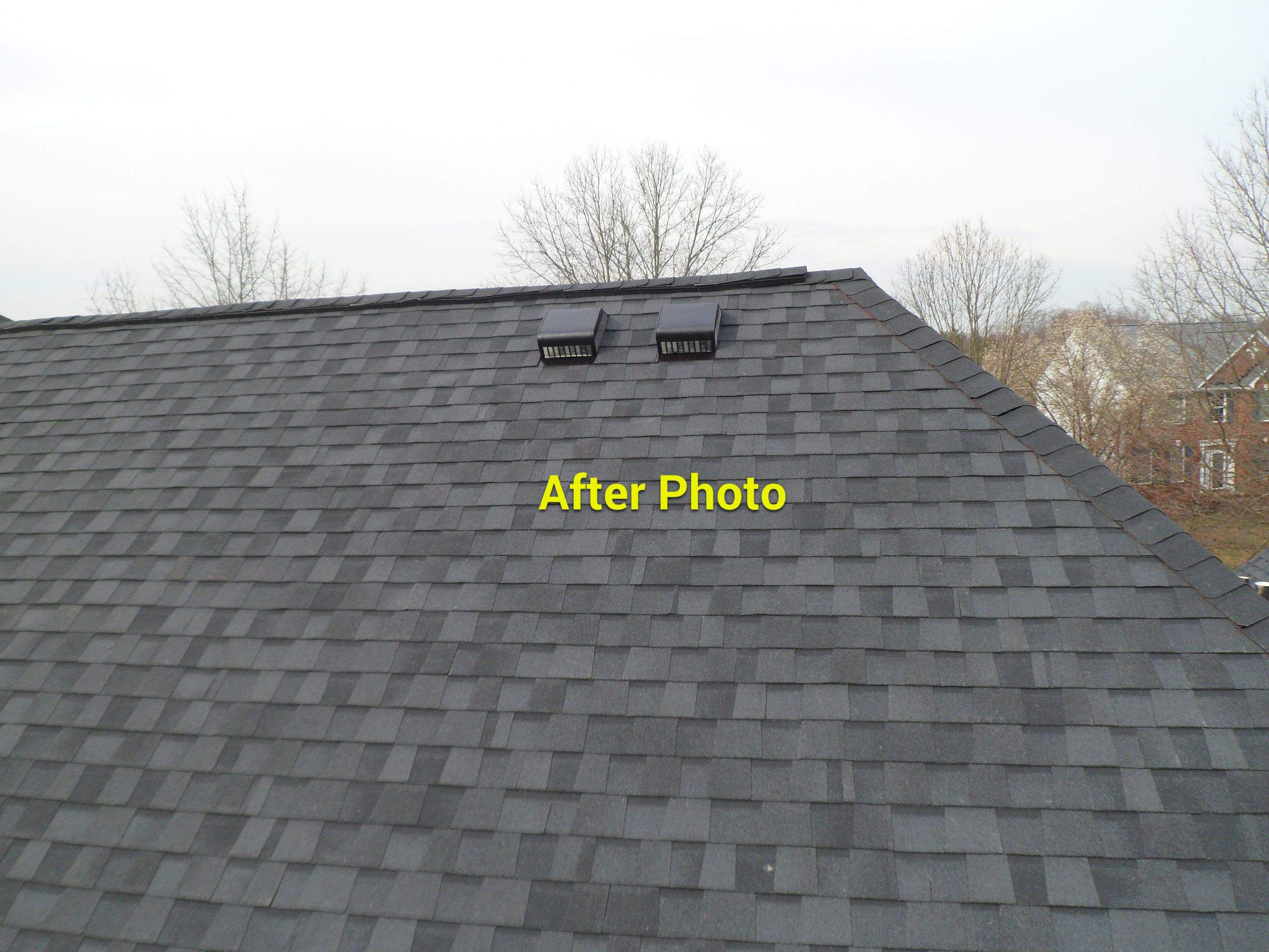 New Roof Installation & New Gutters and downspouts  by Alpha Design Services