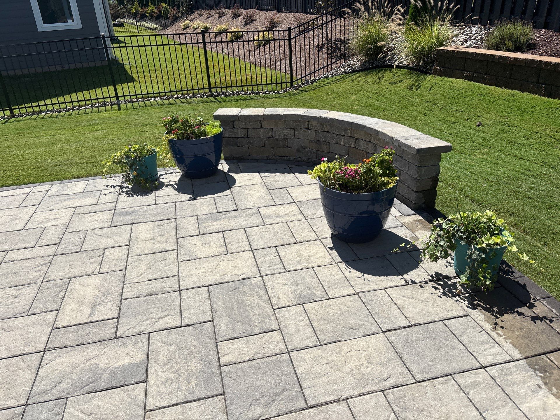 Pavers using TopSeal by DuraSeal