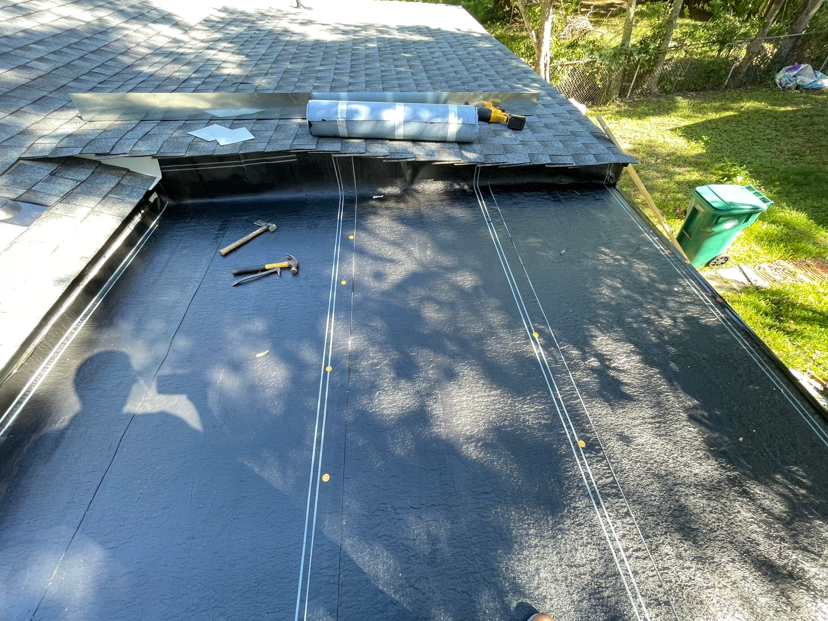 Residential Roofing Installation using Atlas Pinnacle® Pristine Pewter by CAP Roofing and Construction LLC