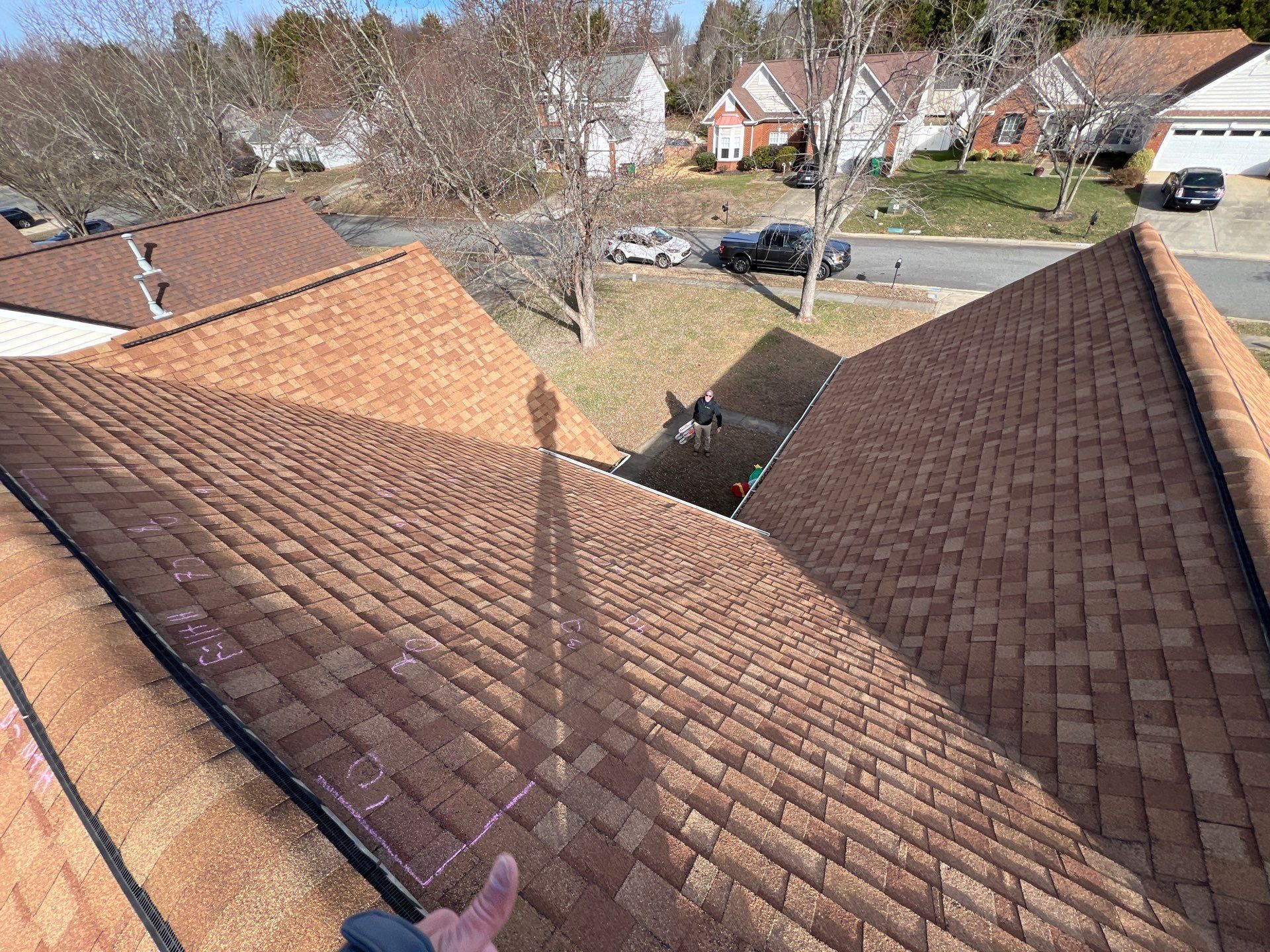 Residential Roofing Installation using GAF Timberline HDZ Charcoal by RISE Roofing & Restoration, LLC