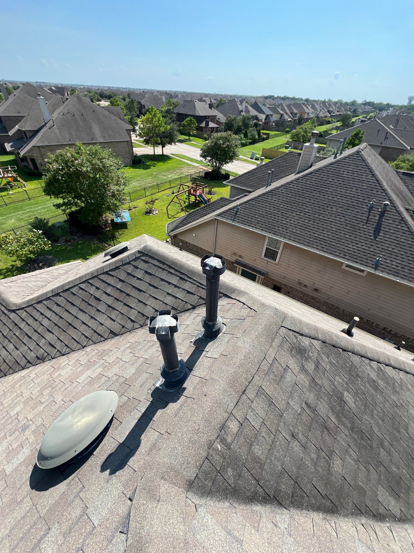 Hail Damage using Owen's Corning Duration (Lifetime) Shingles by Roof Repair Services LLC