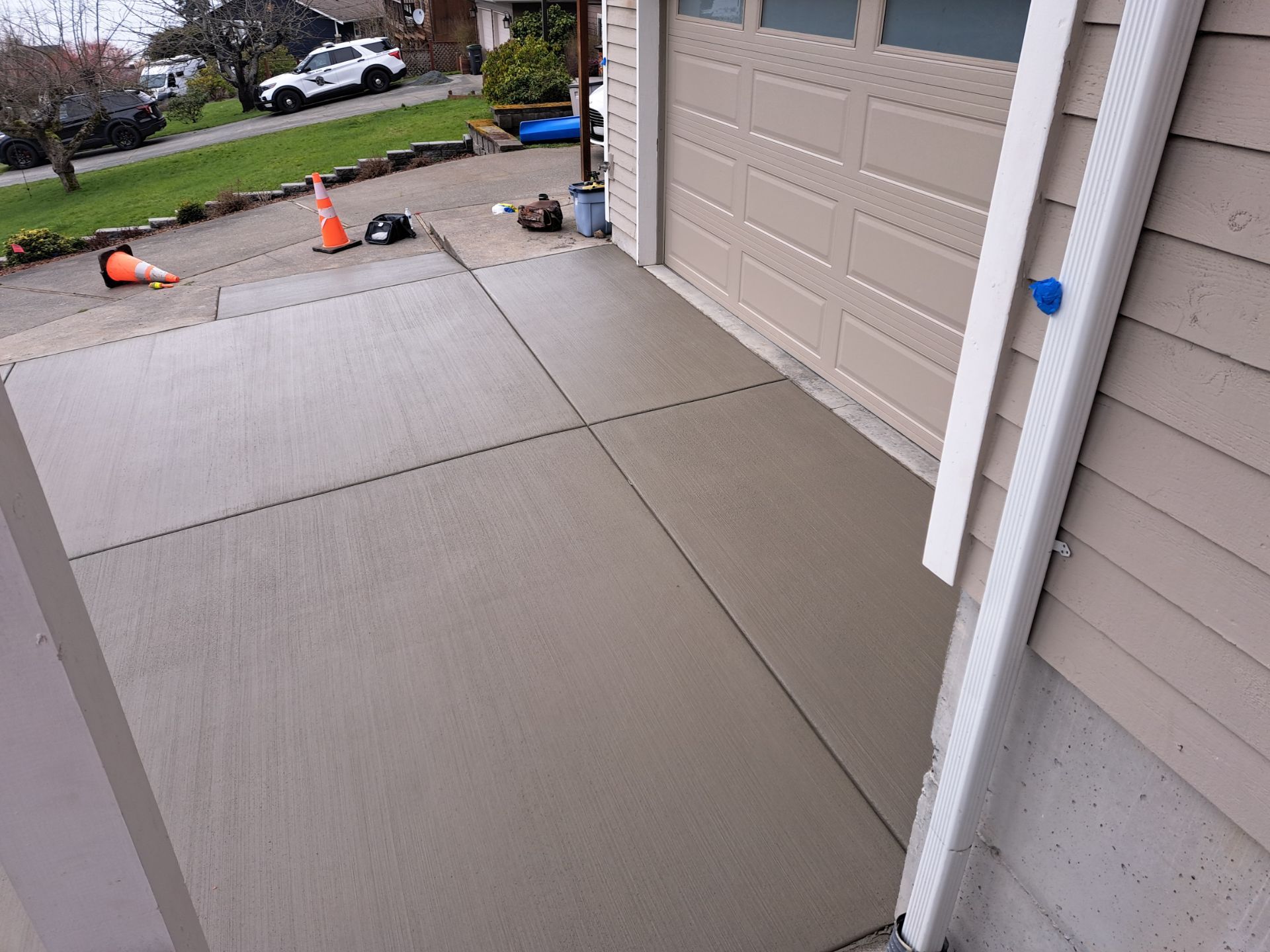 Concrete Driveway Renovation | Freeland  by Jireh Asphalt & Concrete Inc 