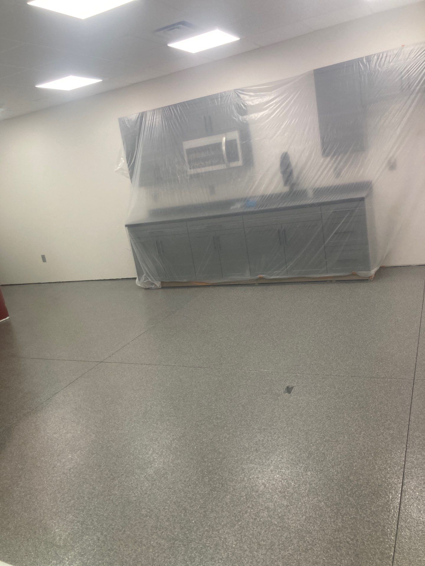 Garage Transformation using Greystone 1/8" by Croc Coatings, LLC