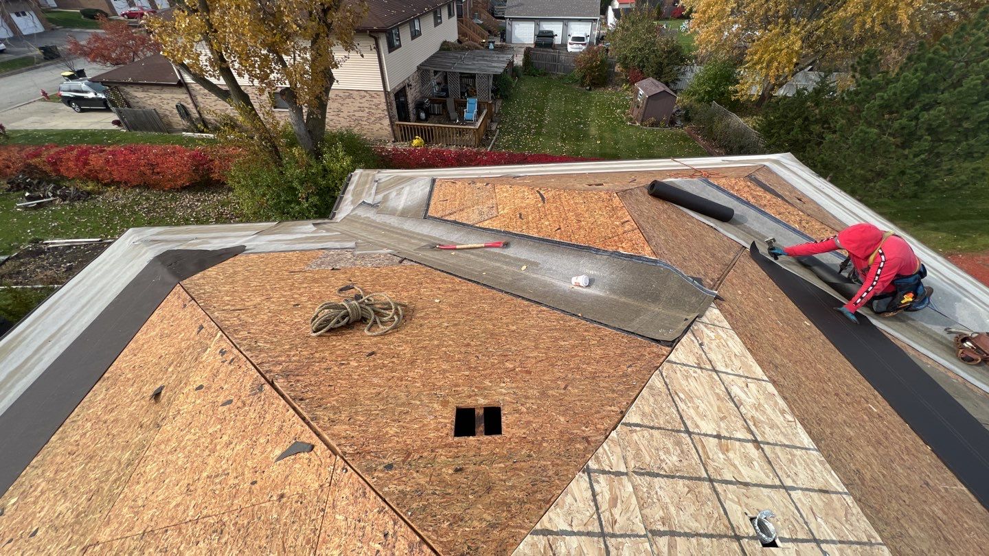 Multi-family unit roof replacement by Pro Home Services Inc