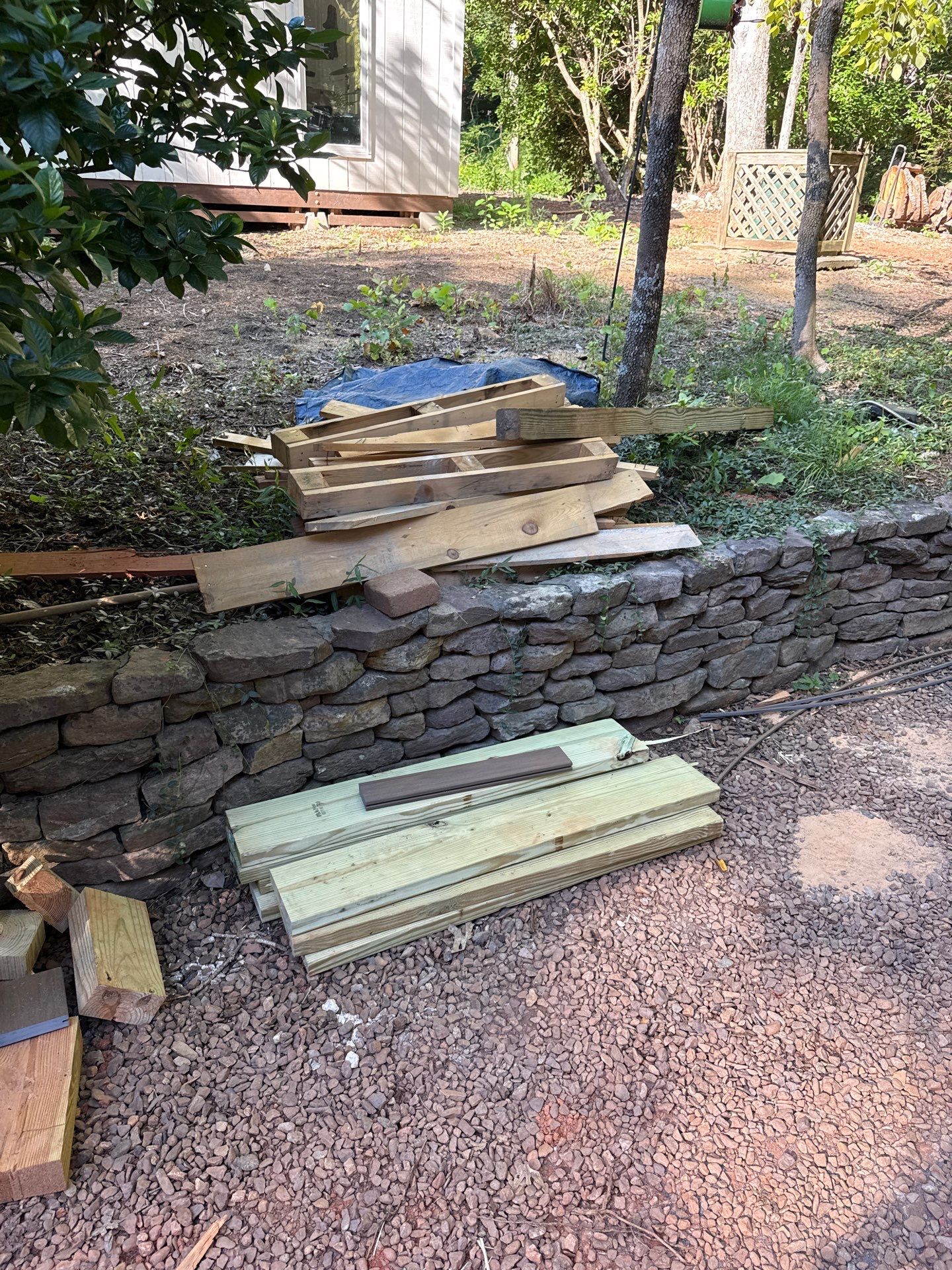 Project in Waxhaw by Badger Hauling