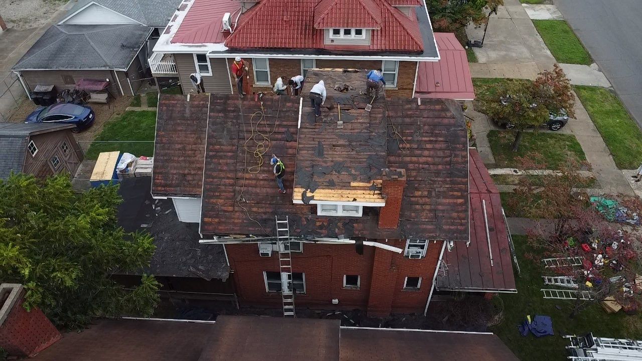 Adkins Project  by Fahey Roofing + Contracting
