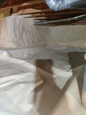 Crawl Space Cleanup using Encapsulate