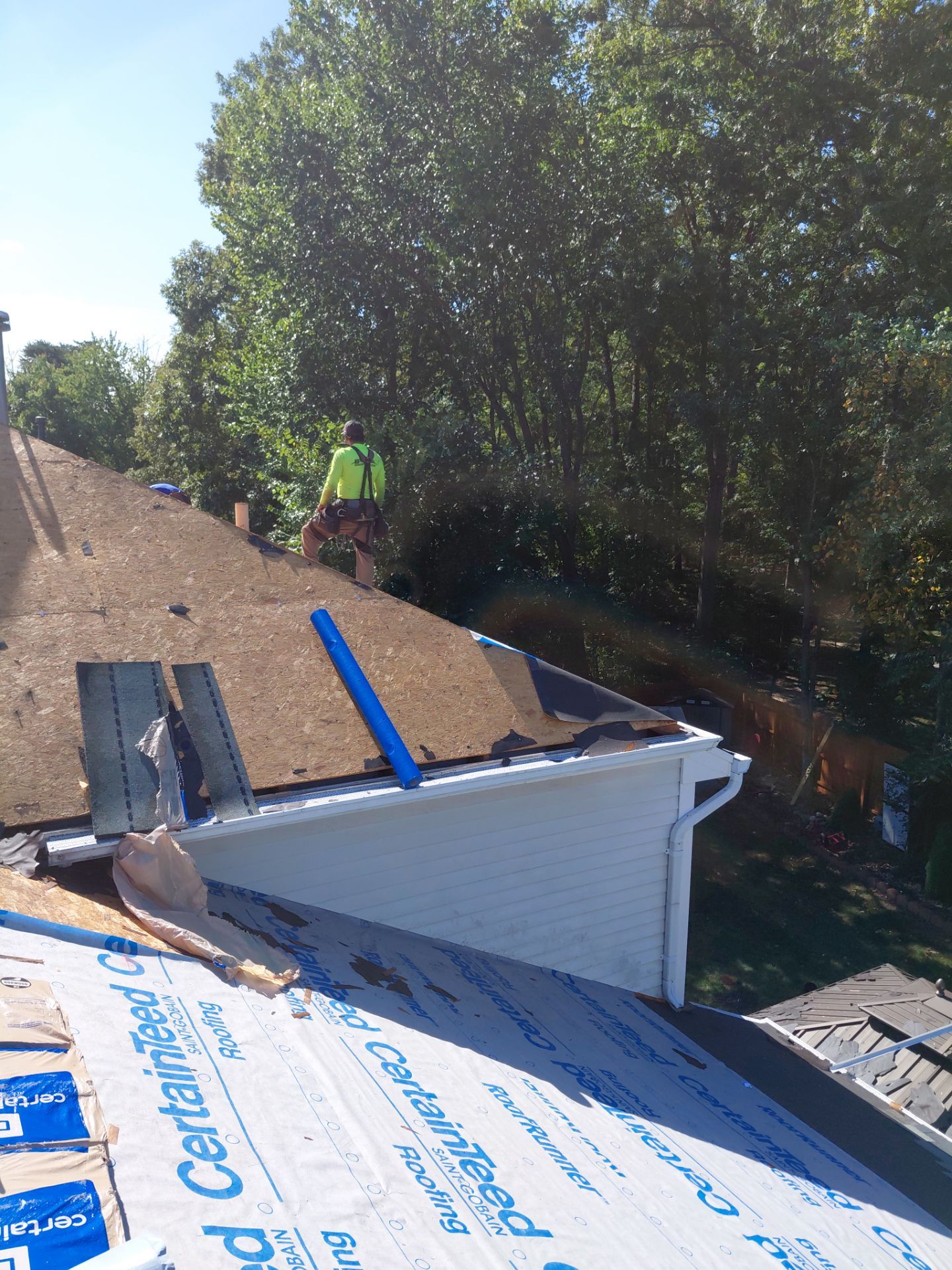 Gainesville: Residential Roof Replacement with CertainTeed Landmark in Moire Black  by RM Banning, Inc.
