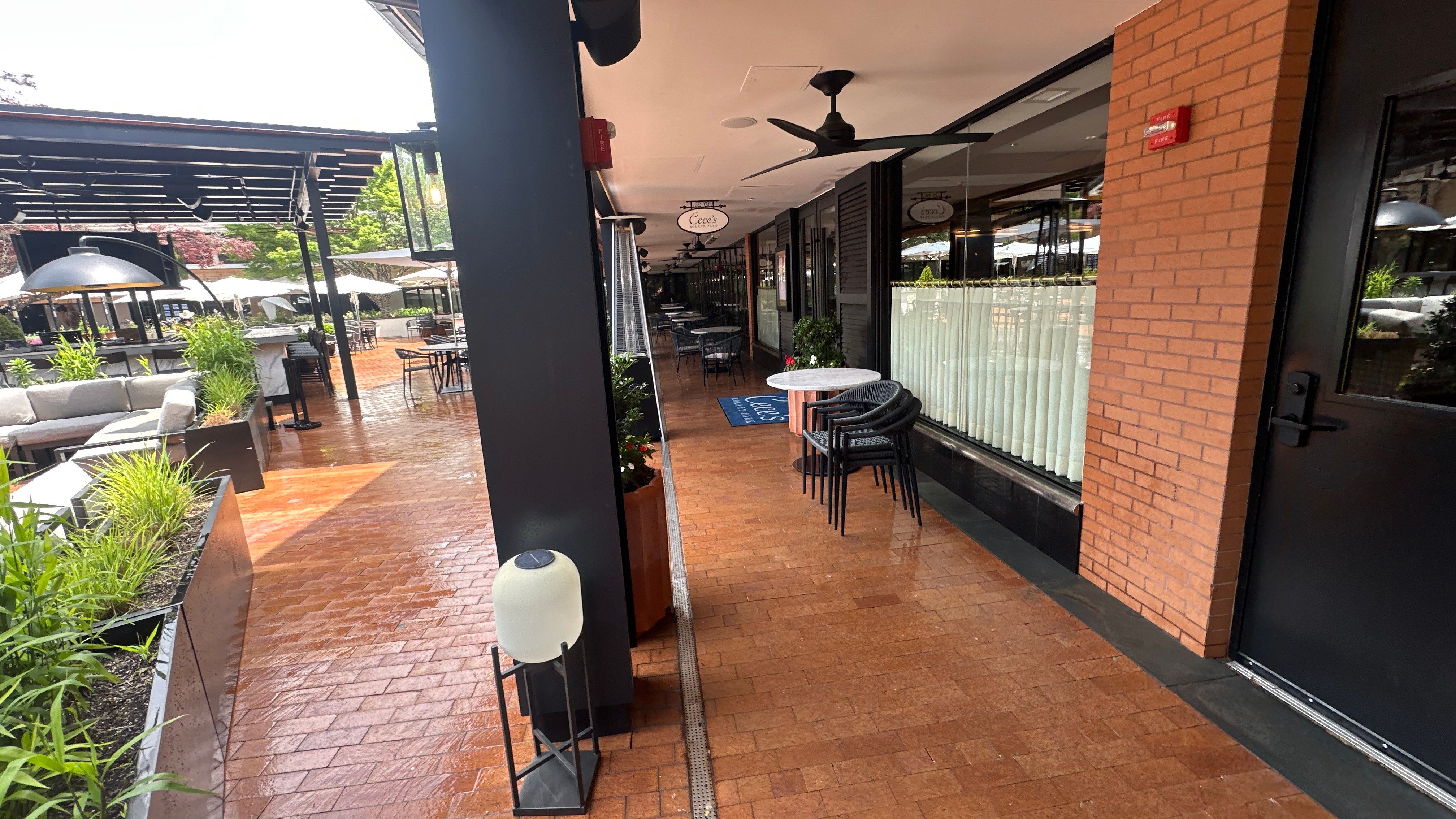Commercial Brick Courtyard and Patio Pressure Washing in Baltimore by Baltimore Pressure Washers Inc.