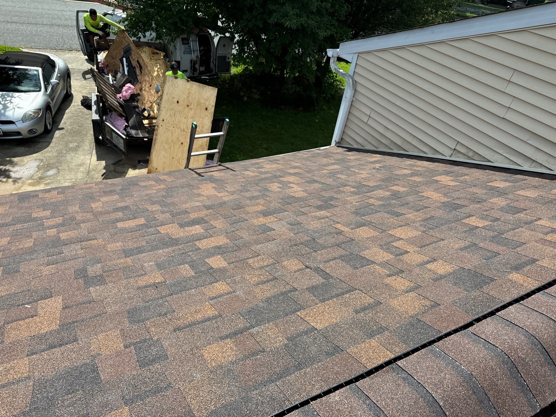 Autumn Brown Shingles by Reimagine Roofing