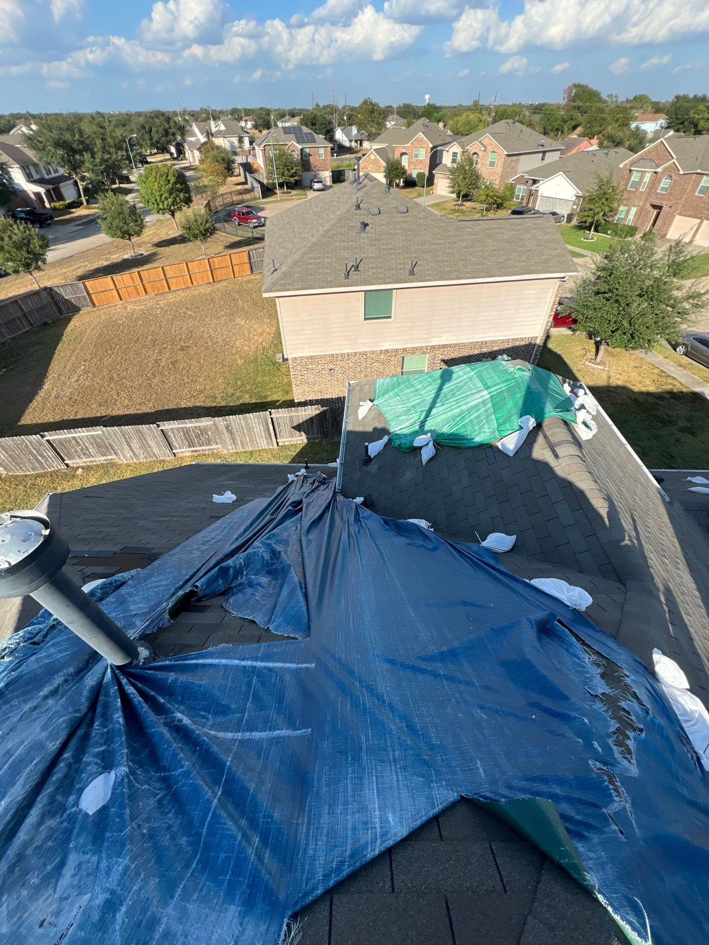 Residential Roofing Repair using Owen's Corning Duration (Lifetime) Shingles by Roof Repair Company
