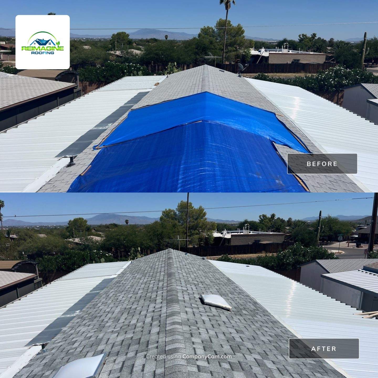 Estate Gray Shingles by Reimagine Roofing