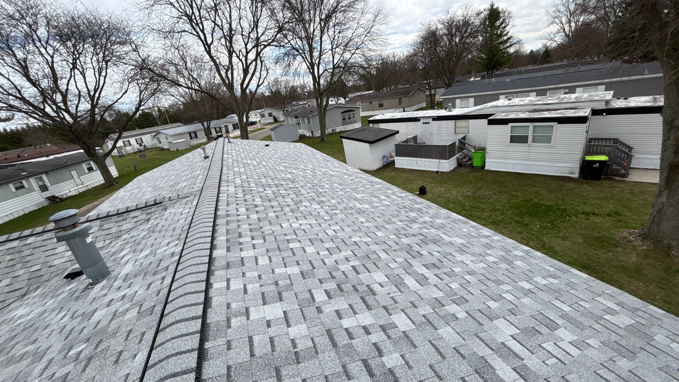 Roof Replacement using Owens Corning Sierra Gray by 180 Contractors