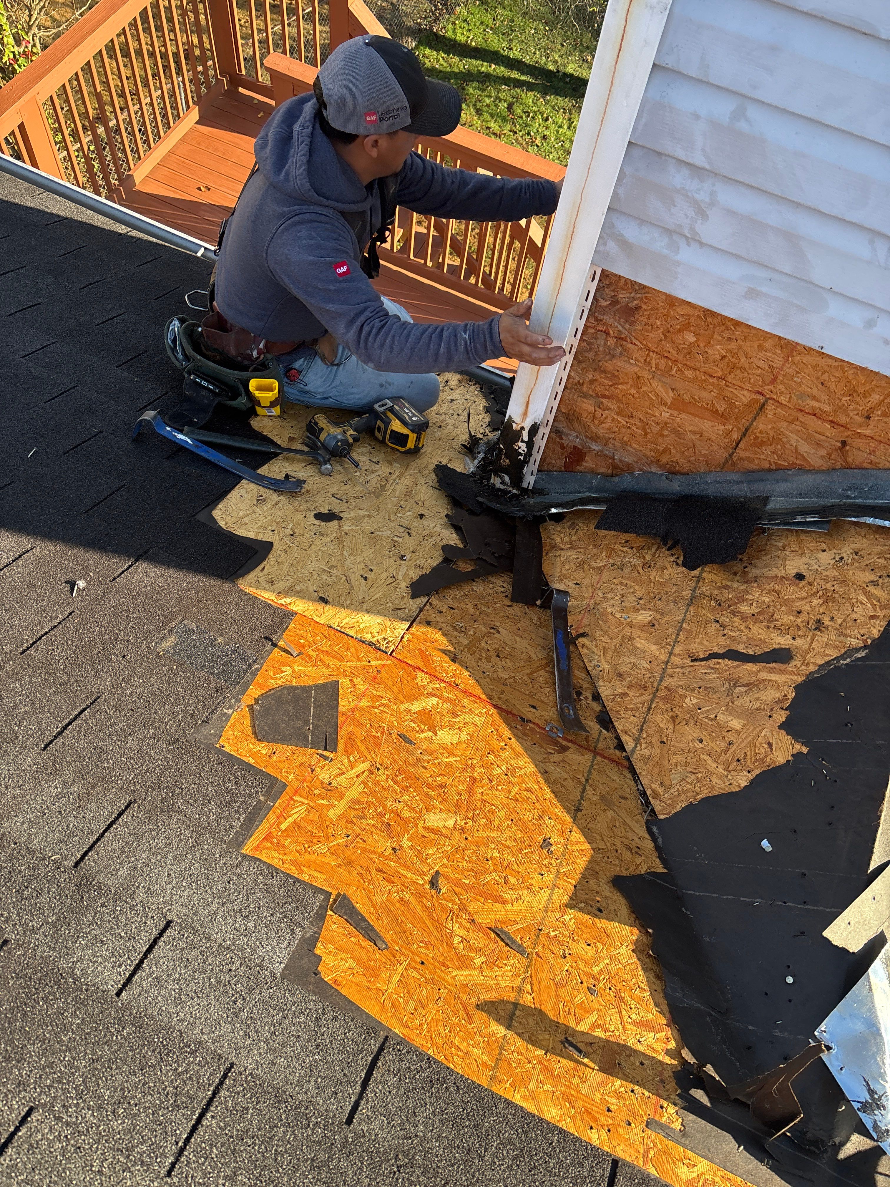 Wrong Installation  by Deerfield Roofing LLC