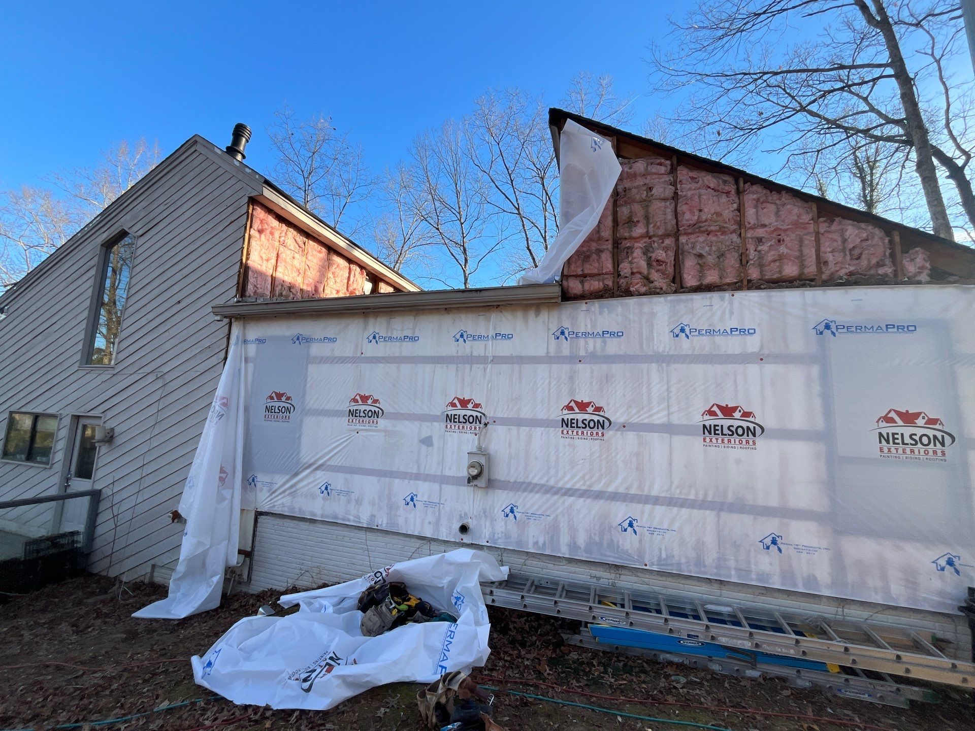 Siding, Fascia, Soffit, Rotten Wood, and Door Replacement on Marietta, GA Home by Nelson Exteriors