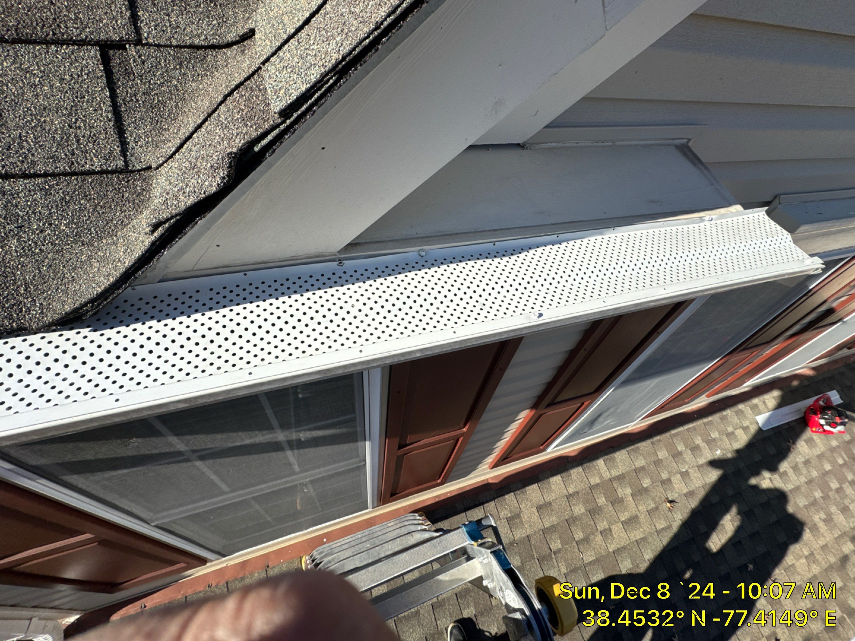 gutters guards using bulldog by La Bendicion Contruction Llc