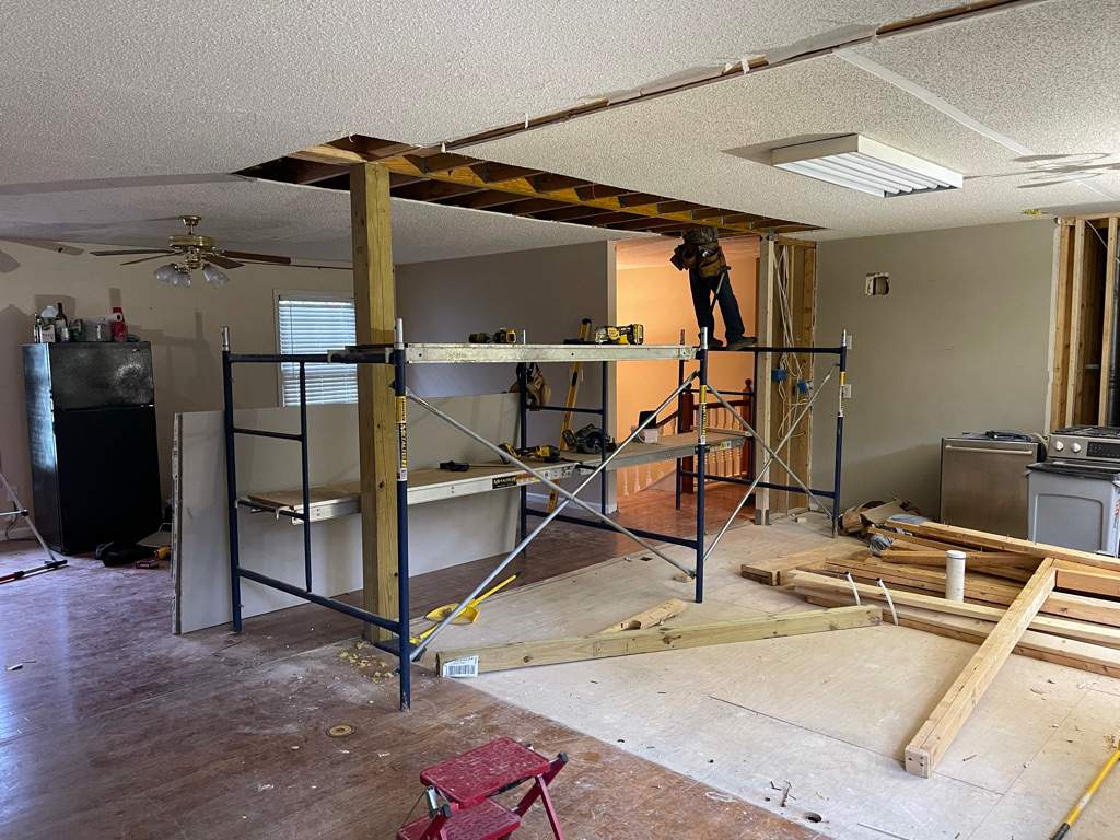 Russet Woods Flip House by Pillar and Pine