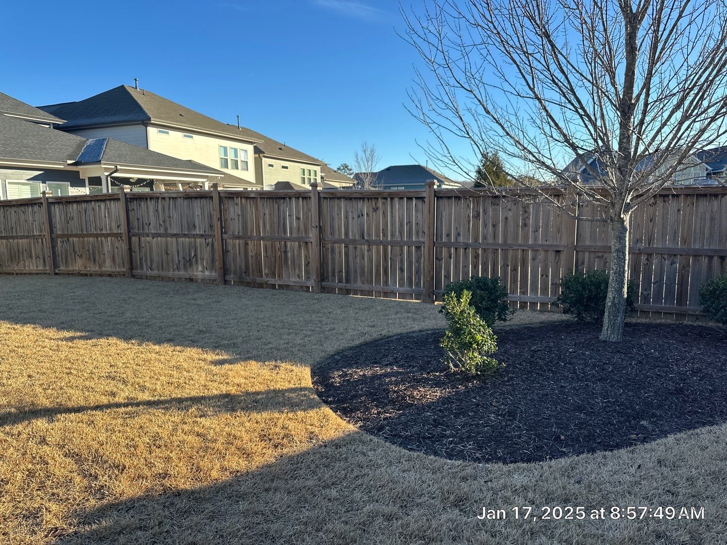 Weathered Fence using Wood Sealant by DuraSeal