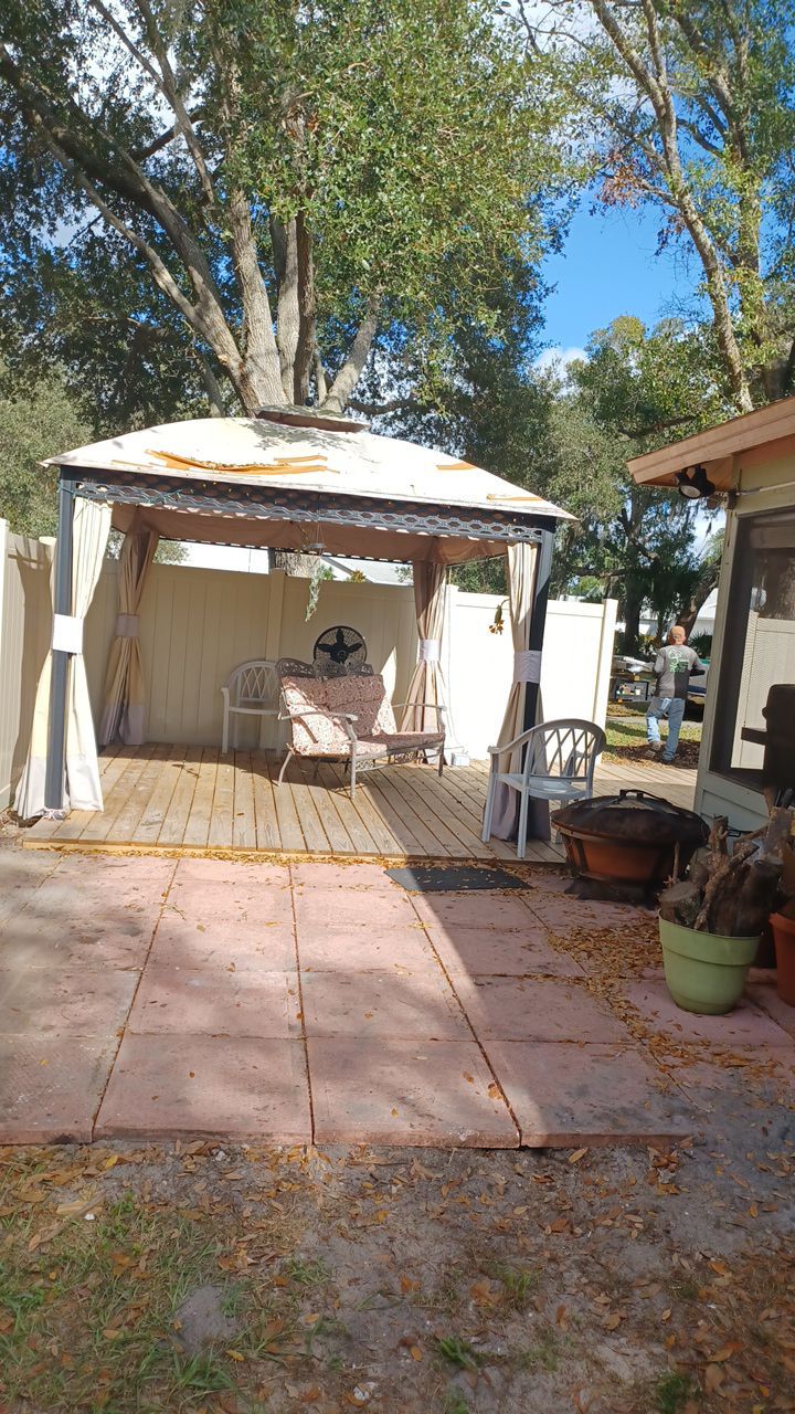 Sarasota, FL 6ft. Tall Tan Vinyl Privacy Fence  by Asap fence and gates, LLC