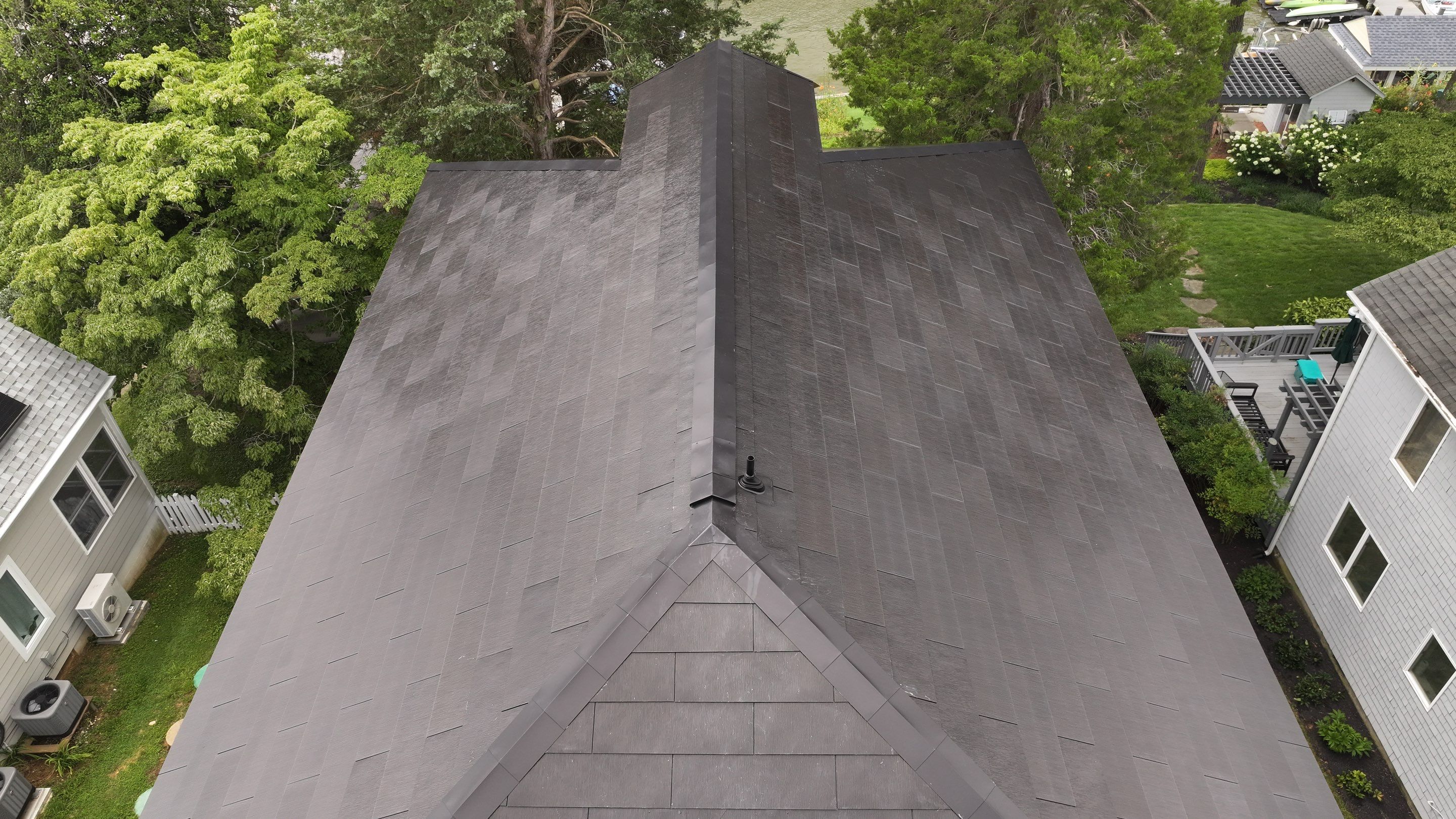 Tesla Solar Roof & Powerwall in Annapolis MD by American Home Contractors