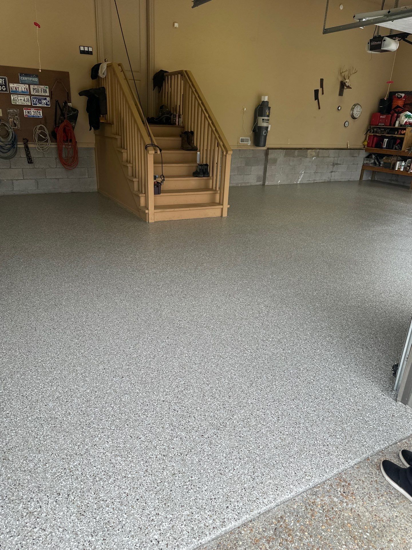 Garage Floor Coating using Creekbed by My Garage Floor Guys