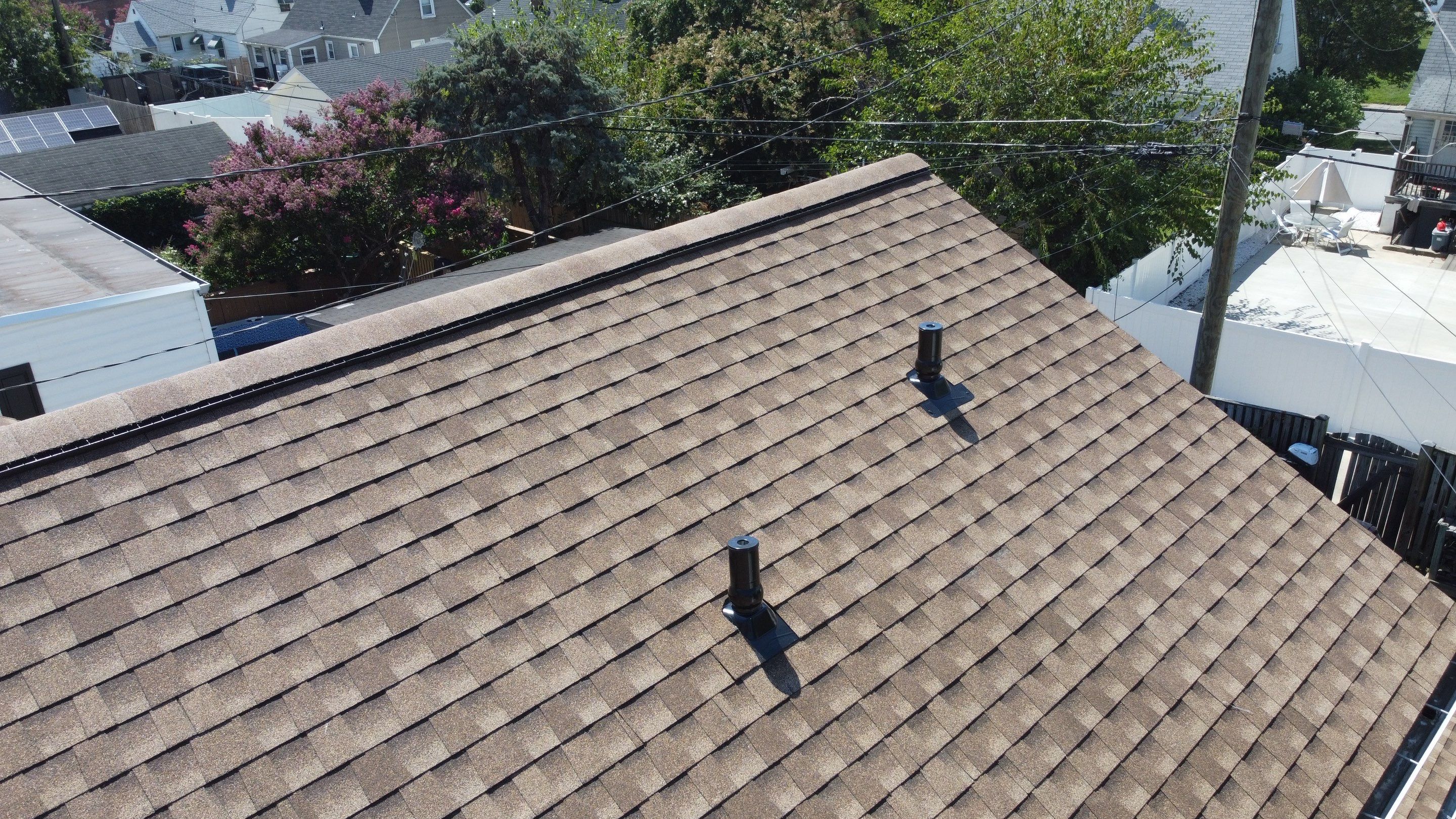 Residential Roofing Installation using GAF Timberline HDZ by Matter Roofing & Construction