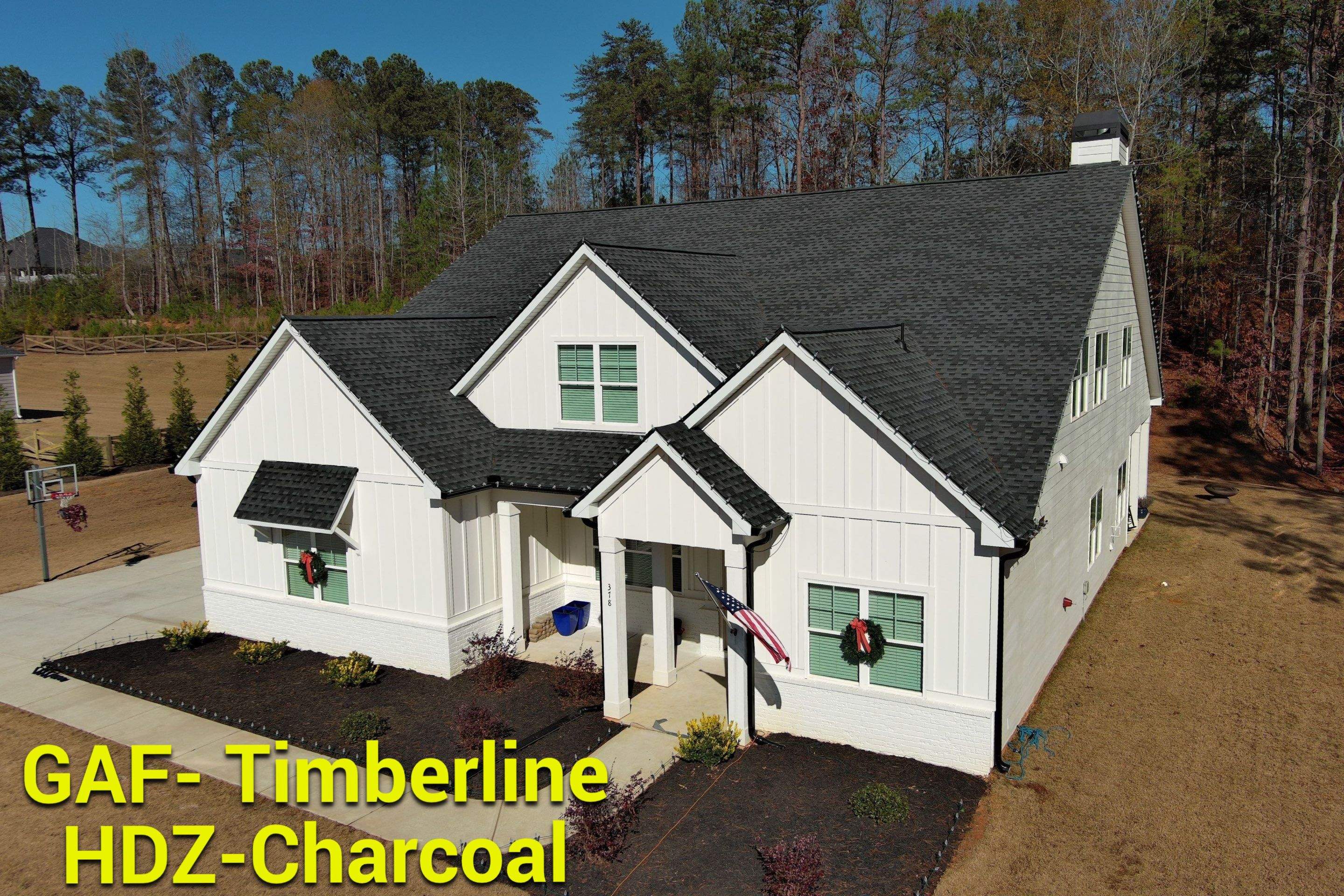 New roof installation and shingle colors by Rhino Restoration