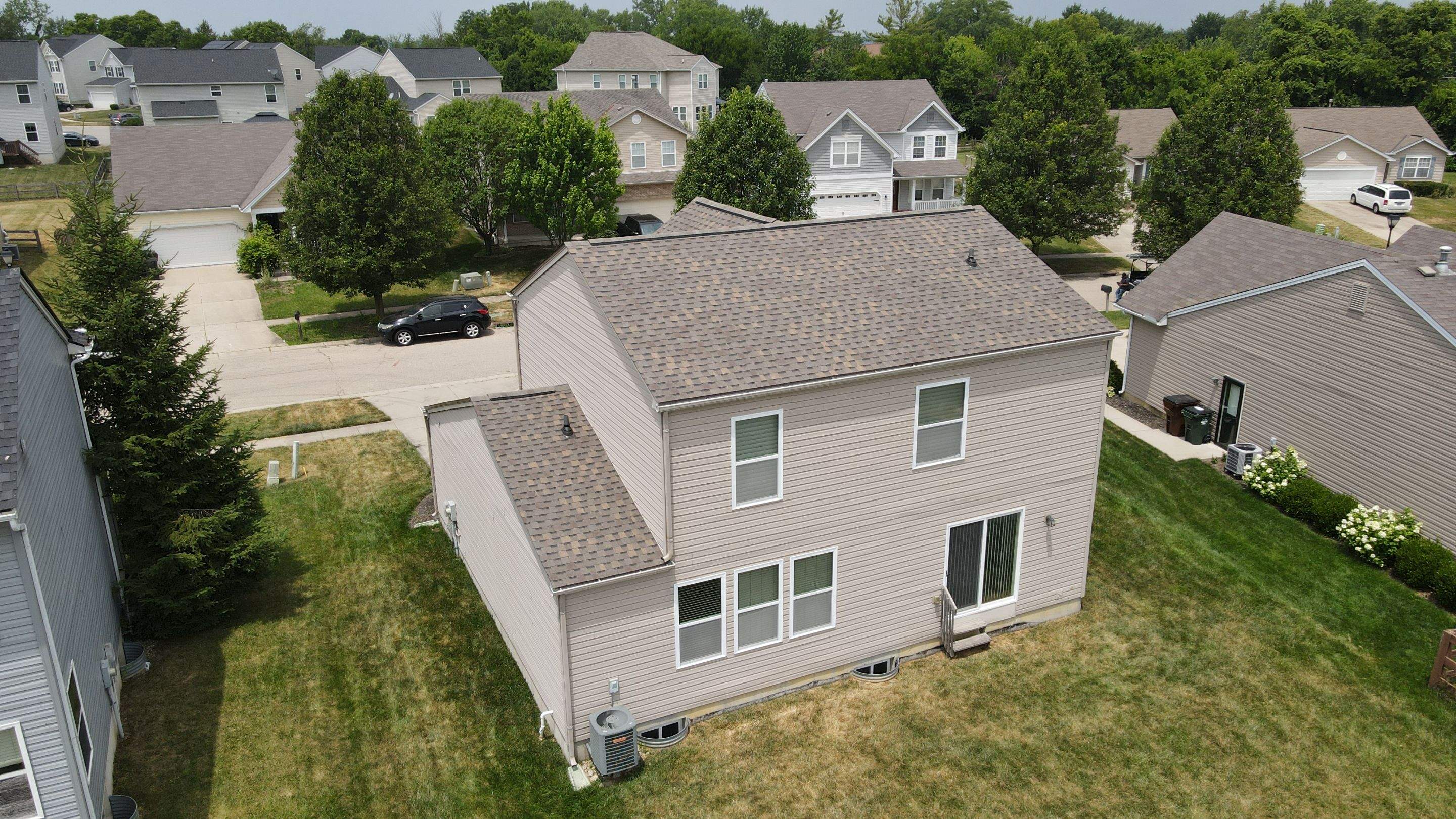 Roof paid for by insurance-Weathered Shadow by Tamlin Roofing