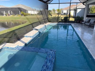 Paver Pool Deck Cleaning in Esplanade at Artisan Lakes – Palmetto, FL