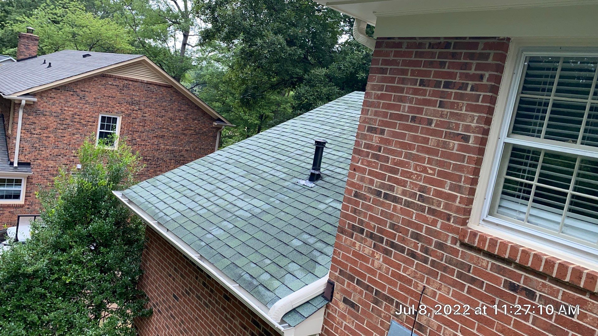New Roof with Solar Panels by Just In Time Roofing and Restoration