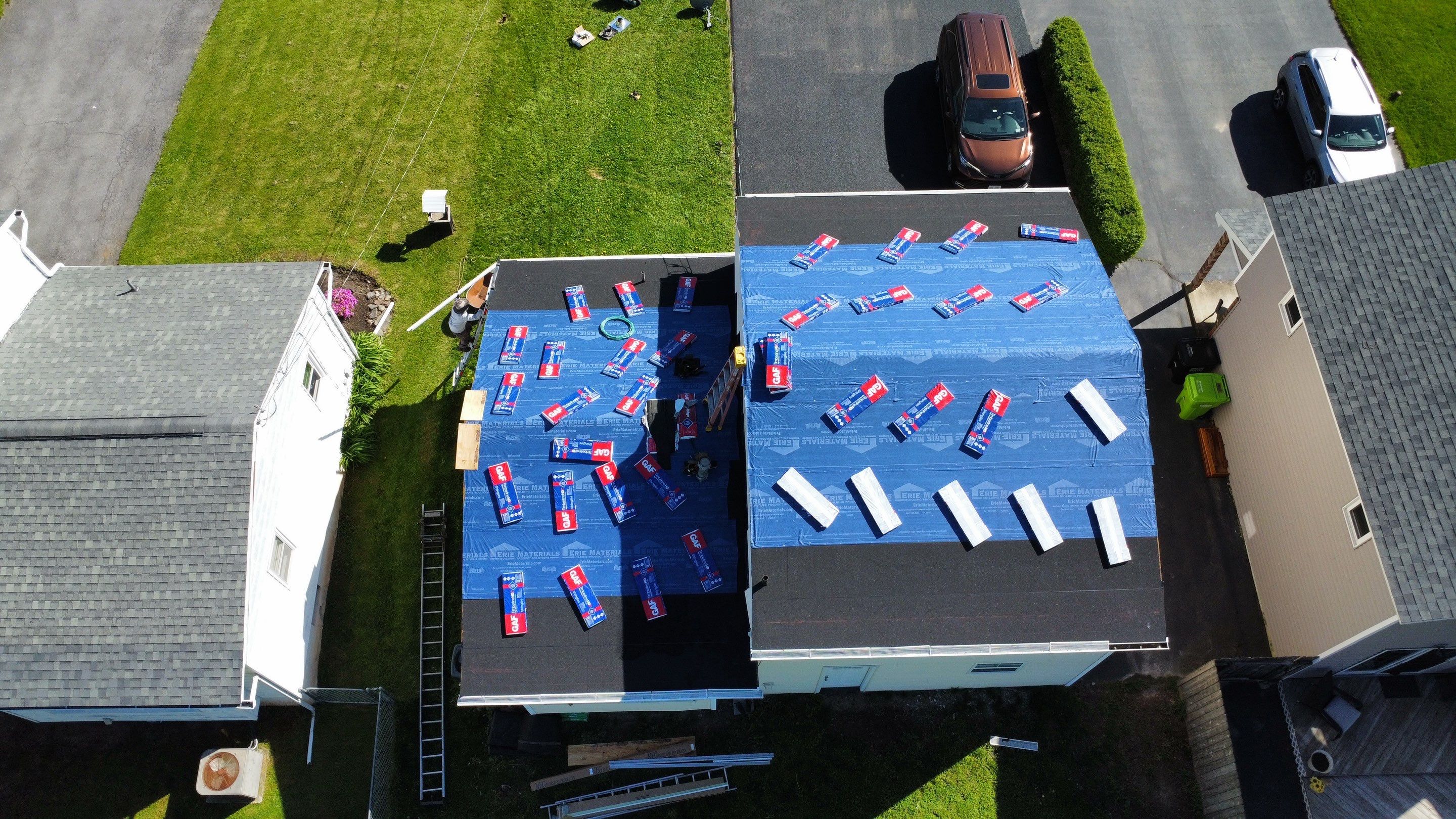 🔨 Roof Replacement Completed in Liverpool, NY | GAF Shingles 🏠 by Alpha Omega Roofing LLC