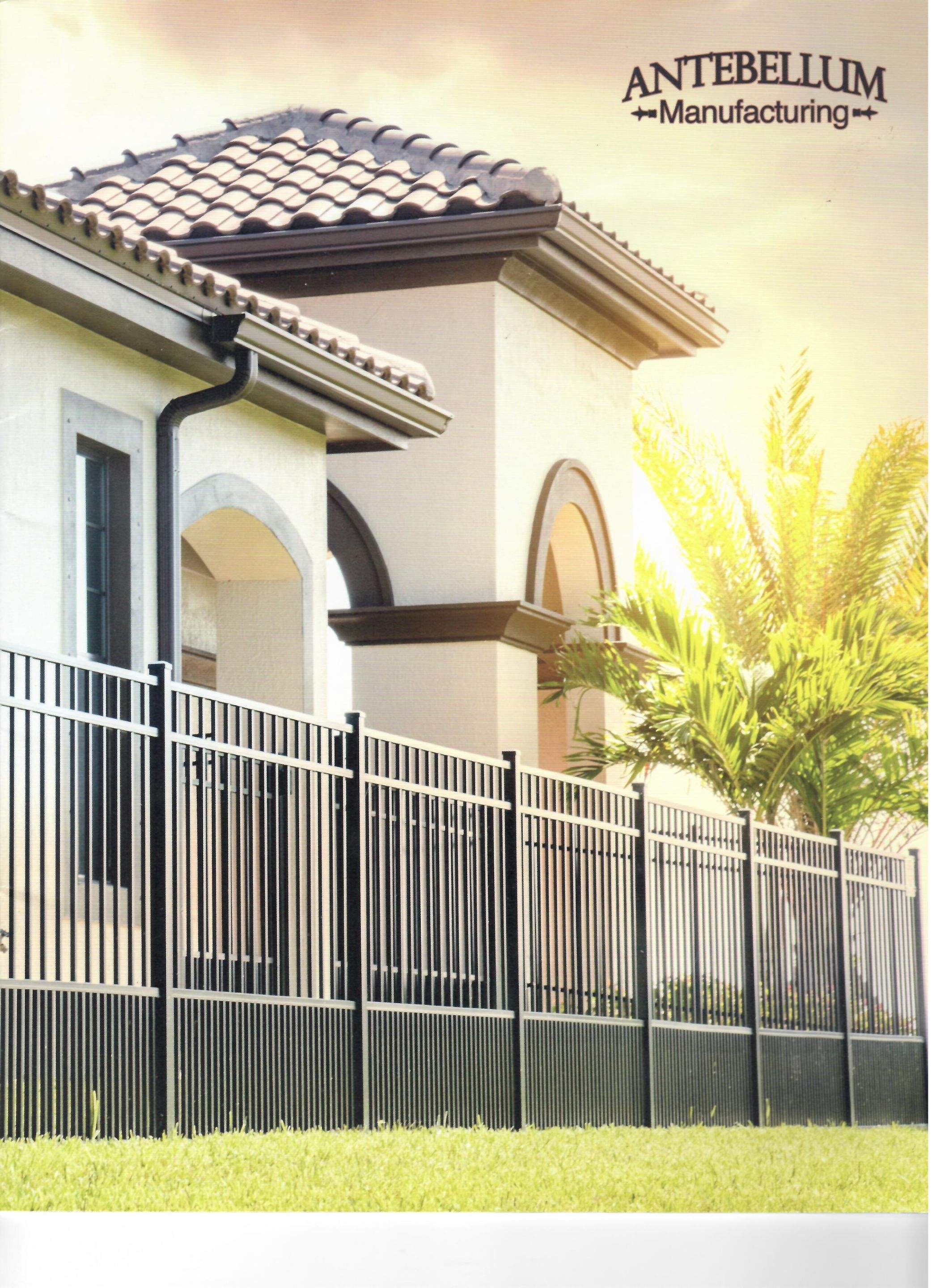 Aluminum Fence Installation using 3 Rail Aluminum Puppy Picket Fence by Asap fence and gates, LLC