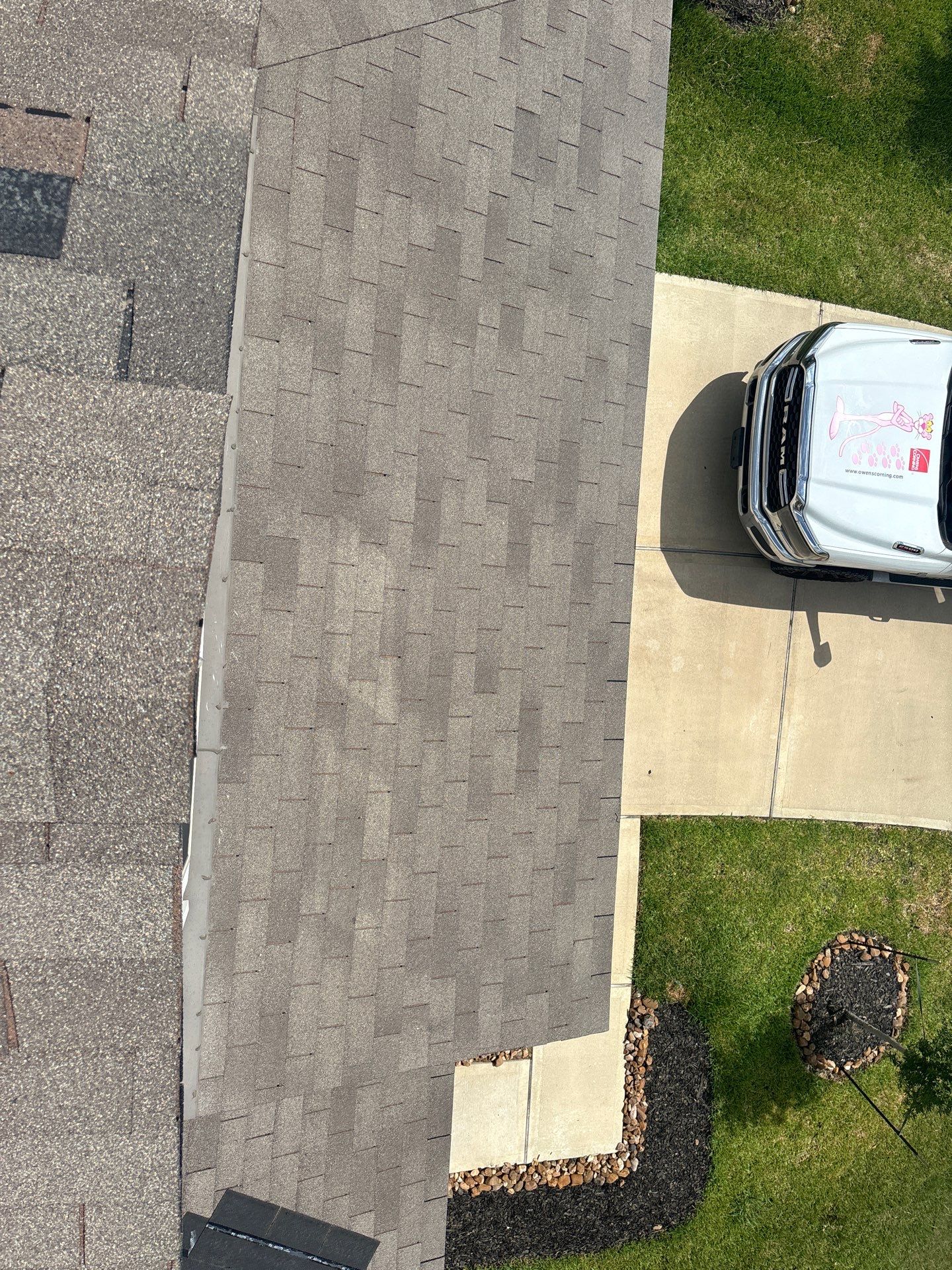 Residential Roofing Repair using Owen's Corning Duration (Lifetime) Shingles by Roof Repair Company